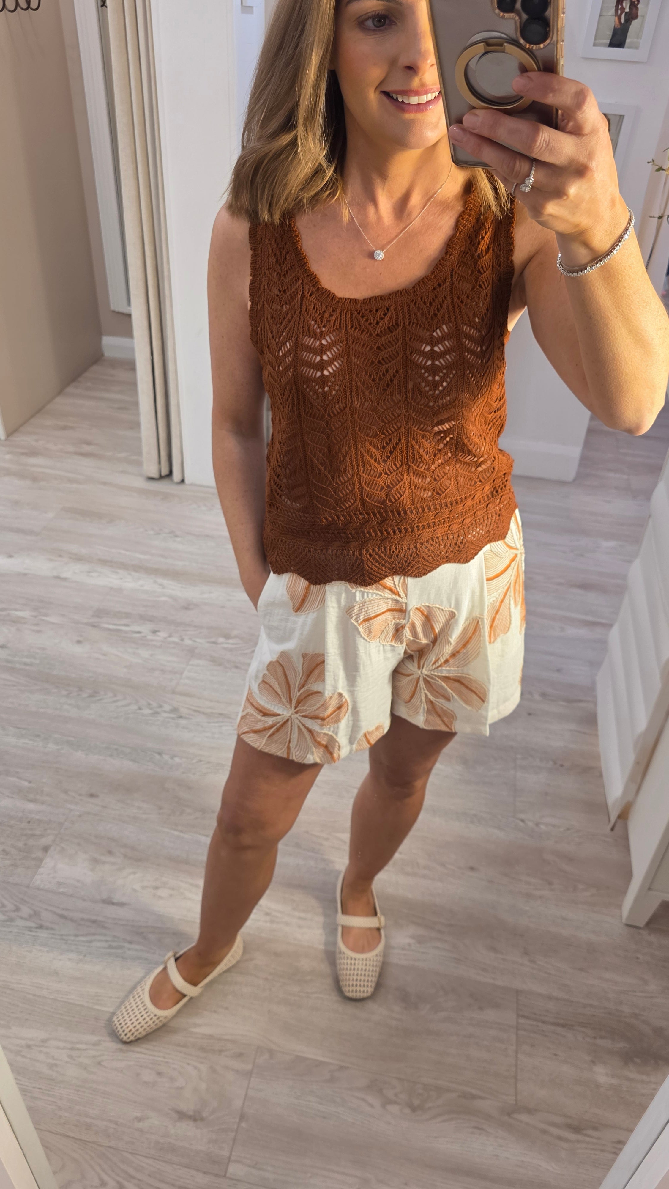 Shelly Tan Top