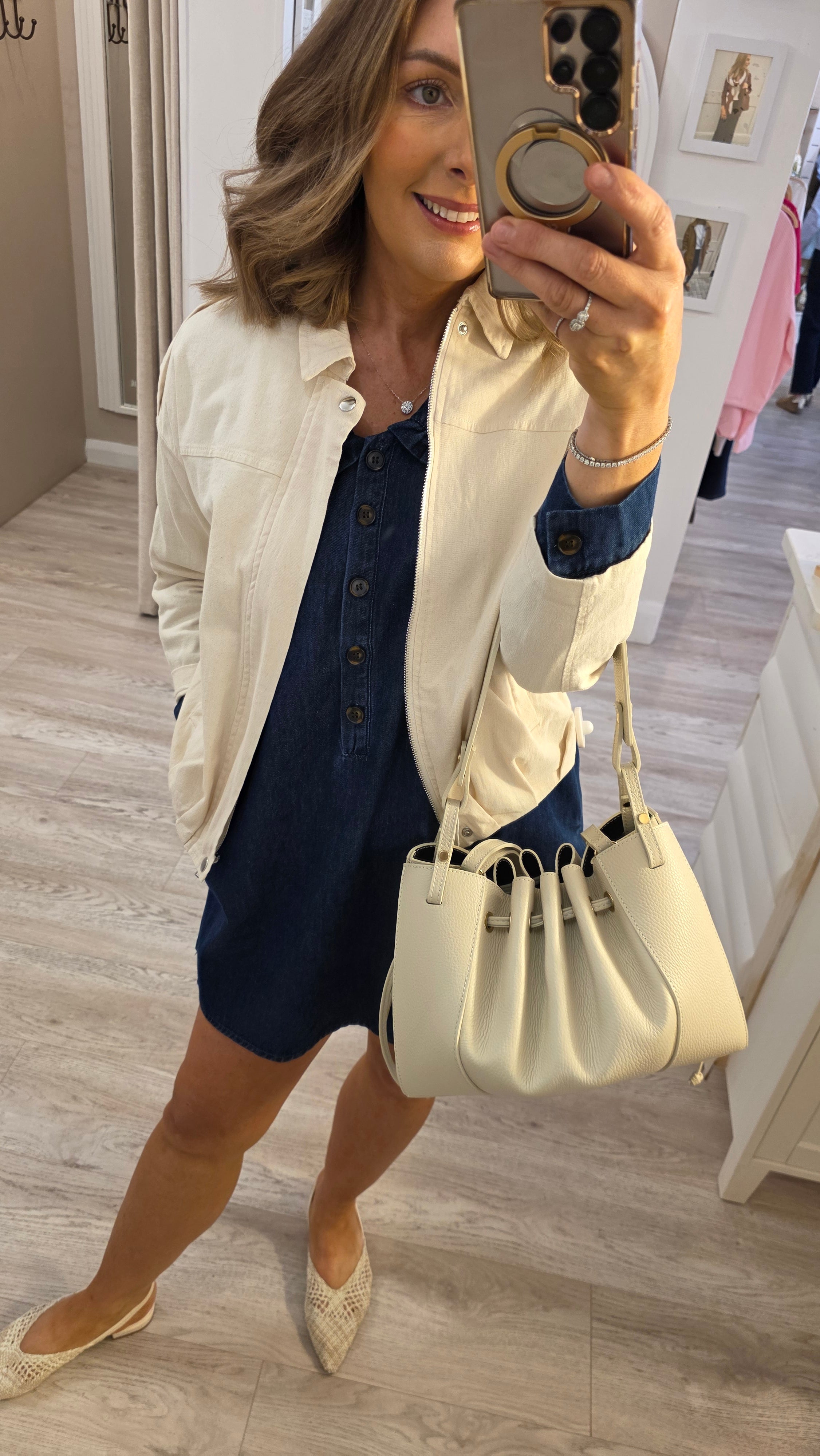 Lila Denim Dress