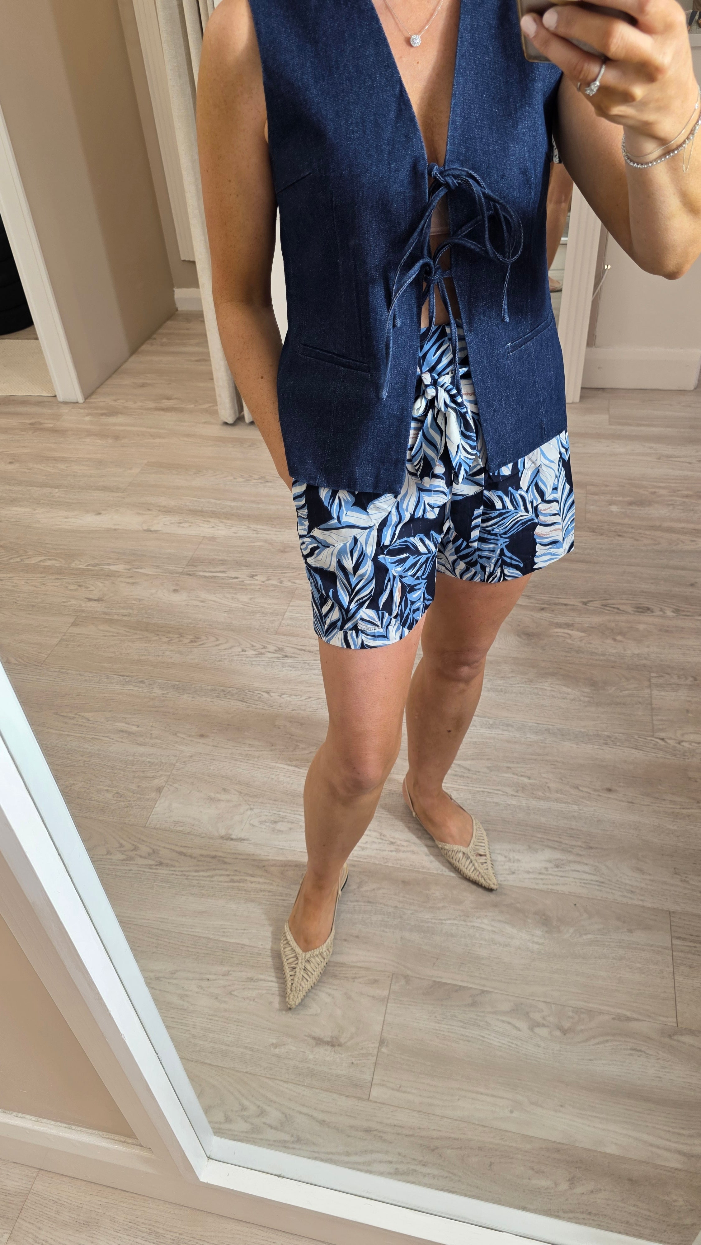 Francesca Blue Shorts