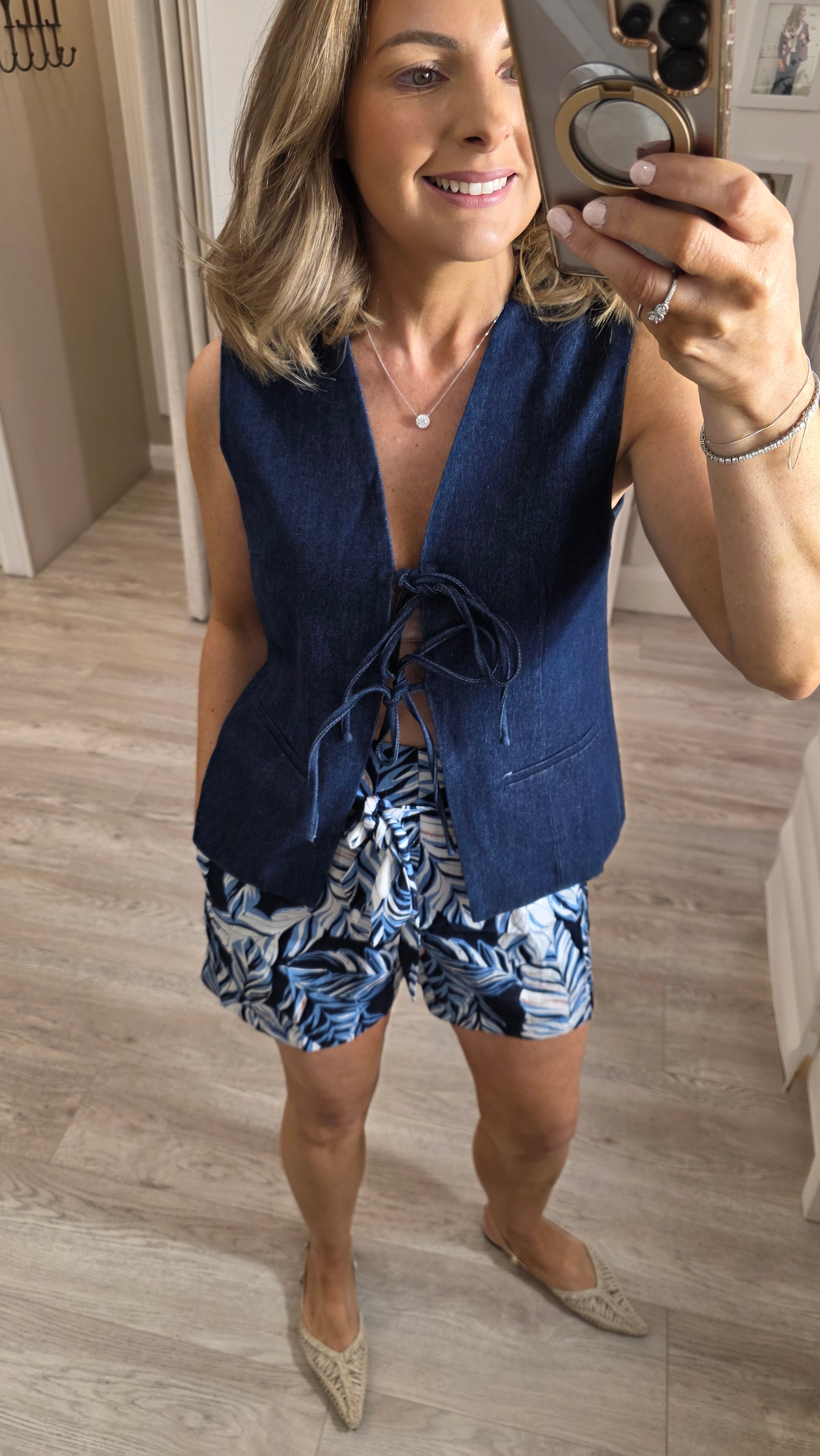 Francesca Blue Shorts