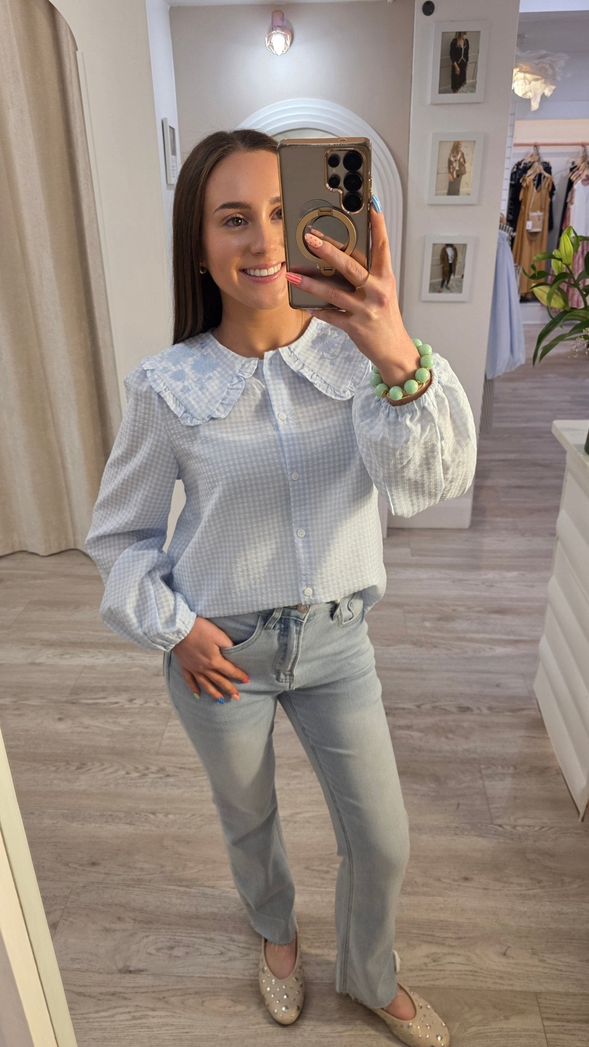 Cora Blouse - Lily's Boutique