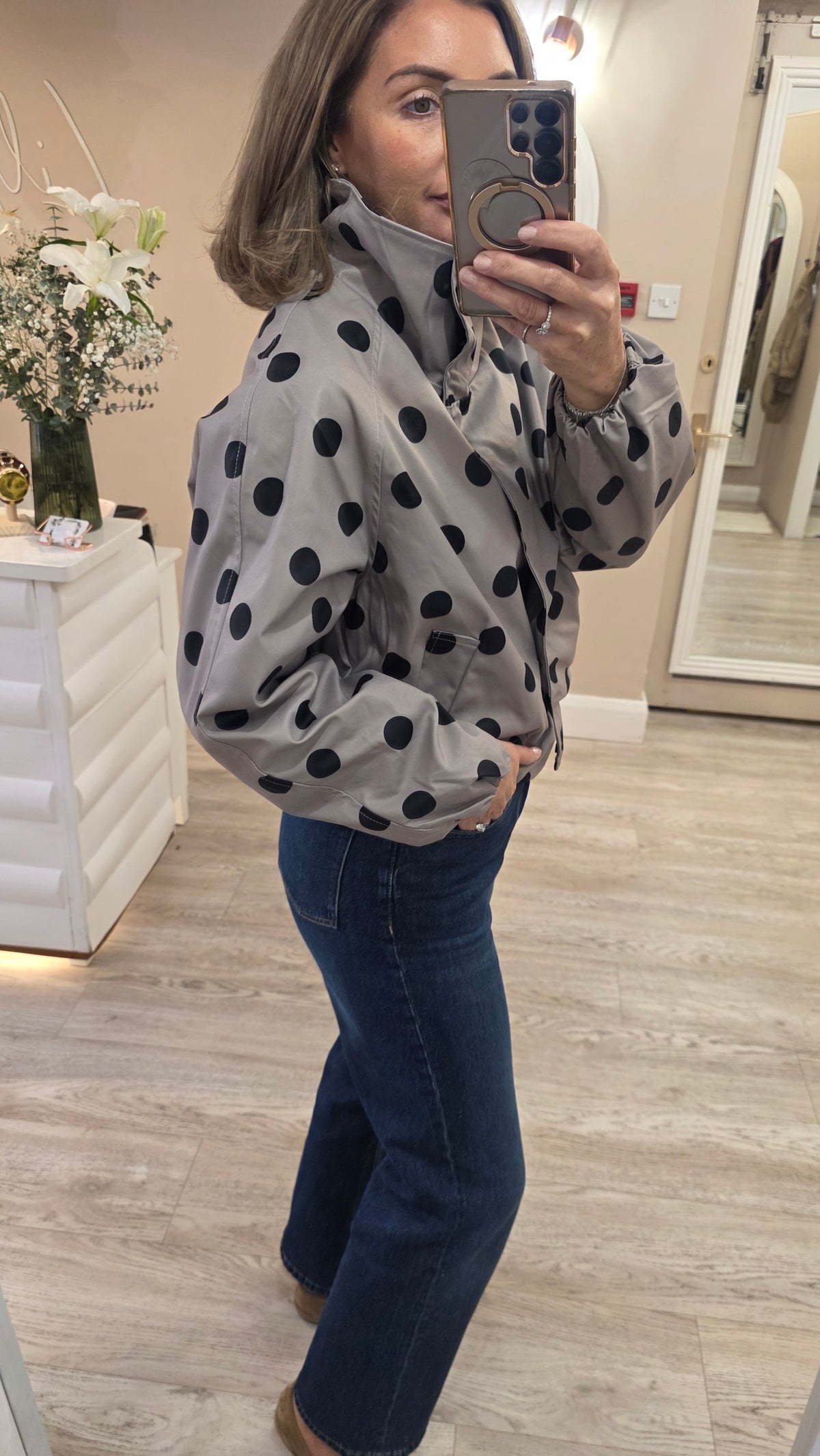 Polly Polkadot Jacket