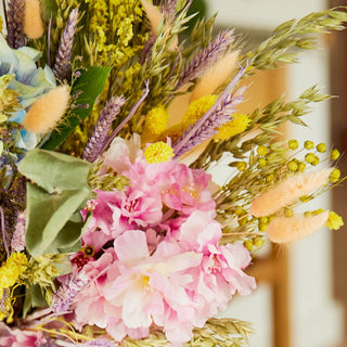 Dried & Silk Flowers Bouquet: Peony Love