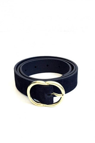 Lorna Black Leather belt