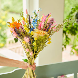 Dried & Silk Flowers Bouquet: Peony Love