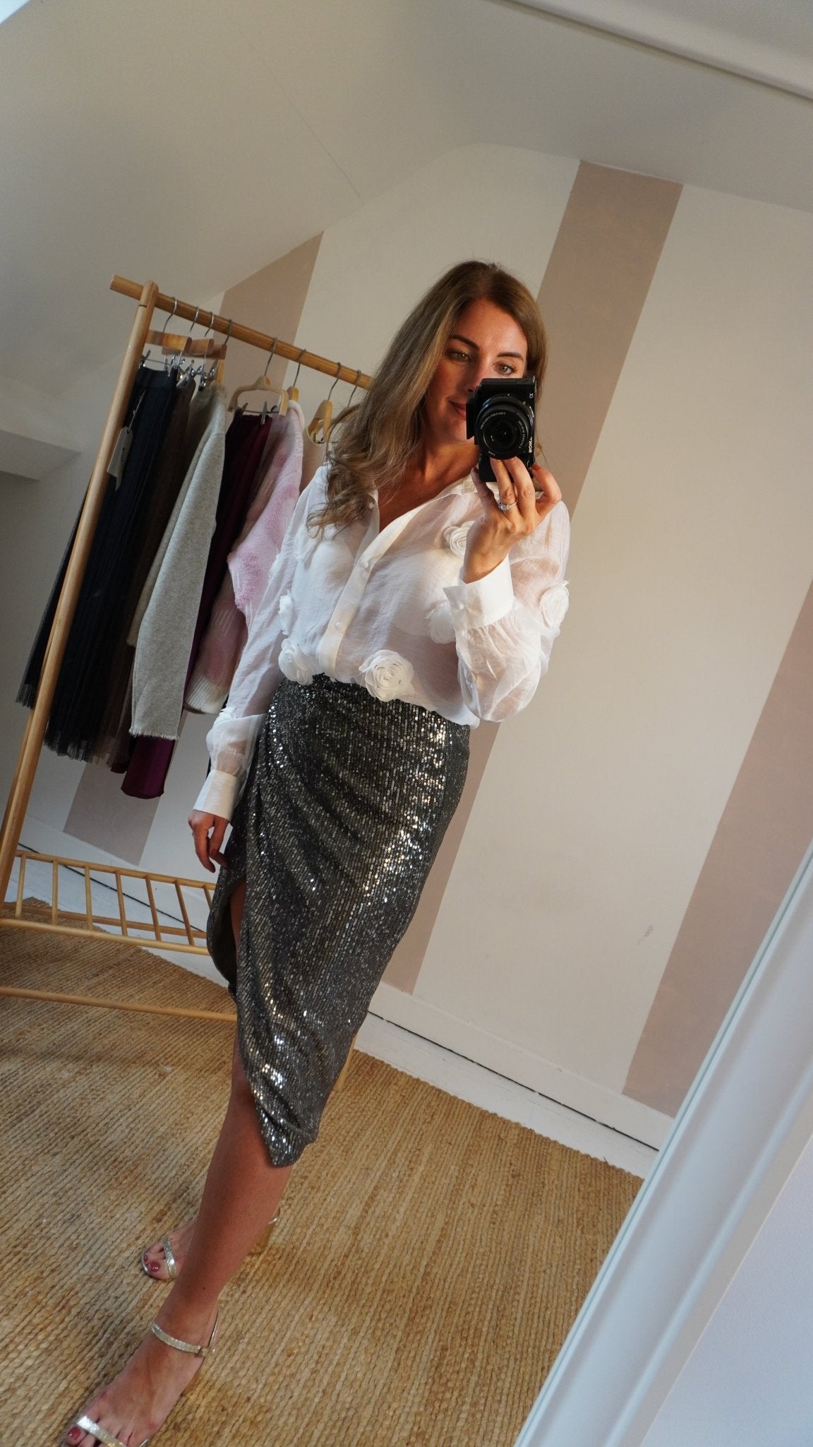 Evelyn sparkle Skirt - Lily's Boutique