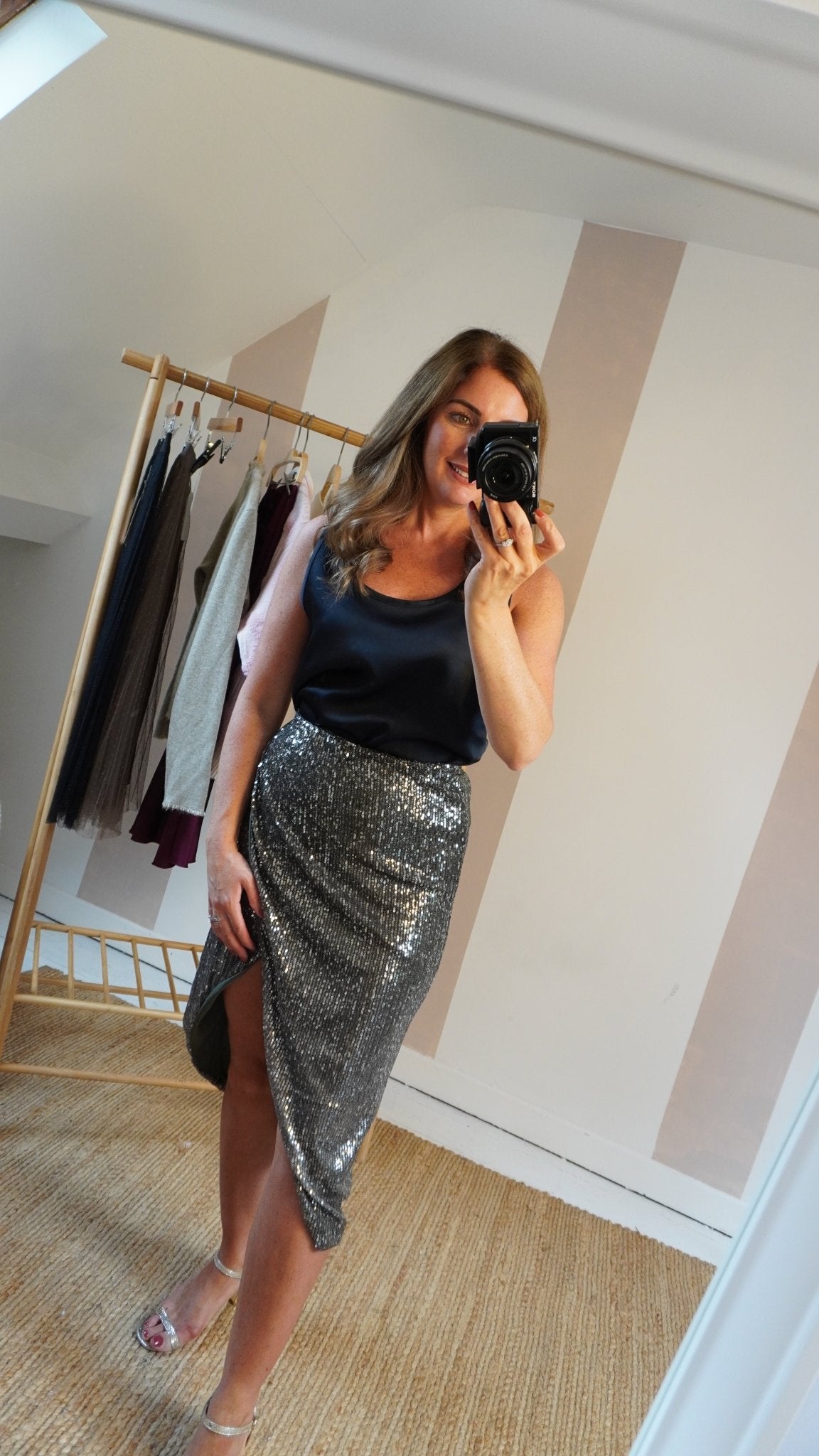 Evelyn sparkle Skirt - Lily's Boutique