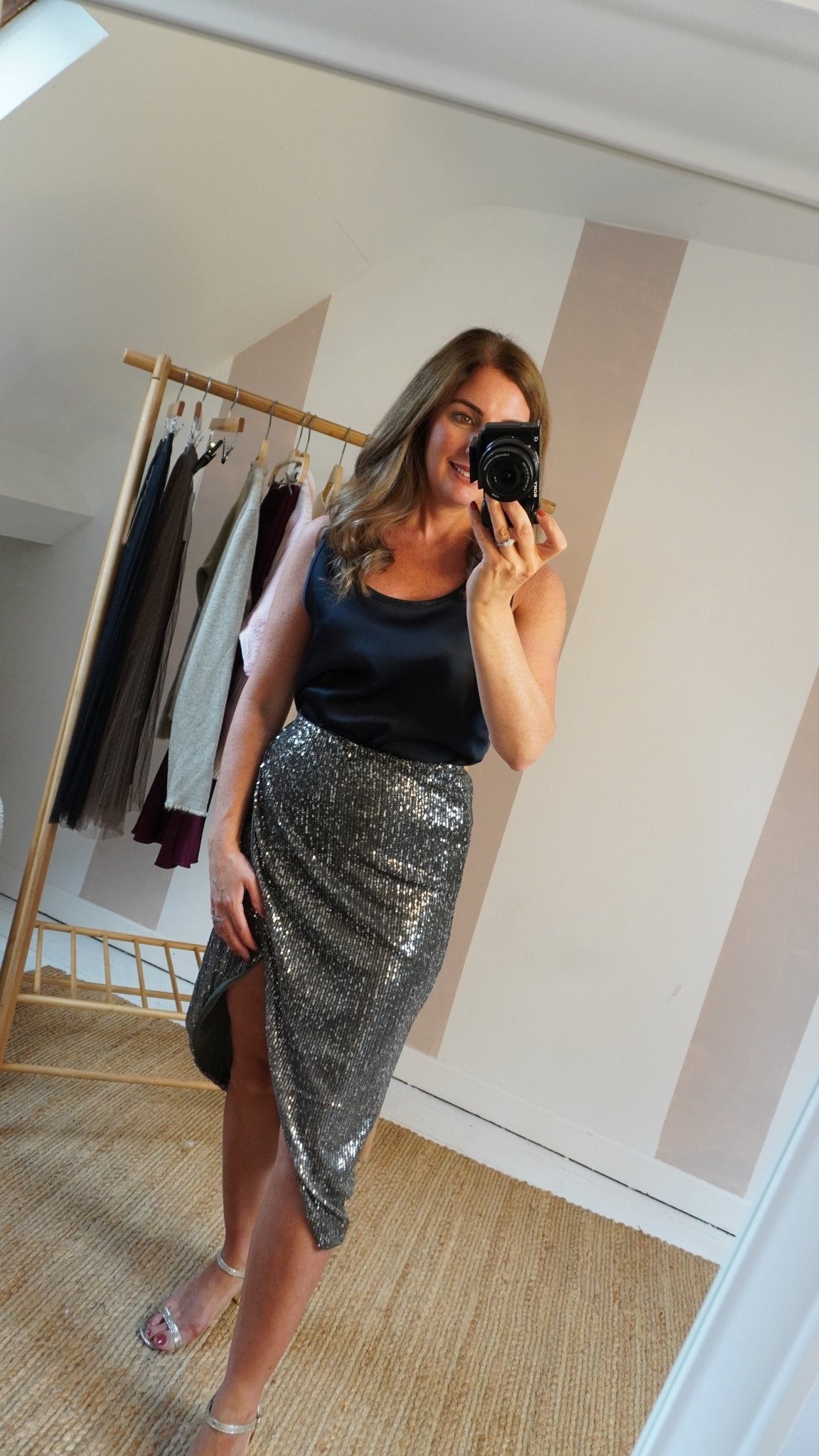 Evelyn sparkle Skirt - Lily's Boutique
