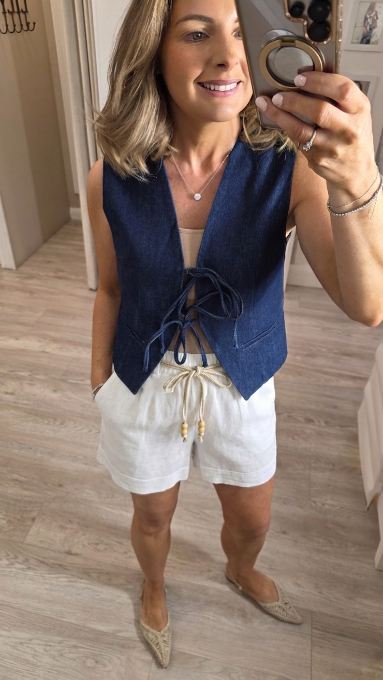 Ciara White Shorts