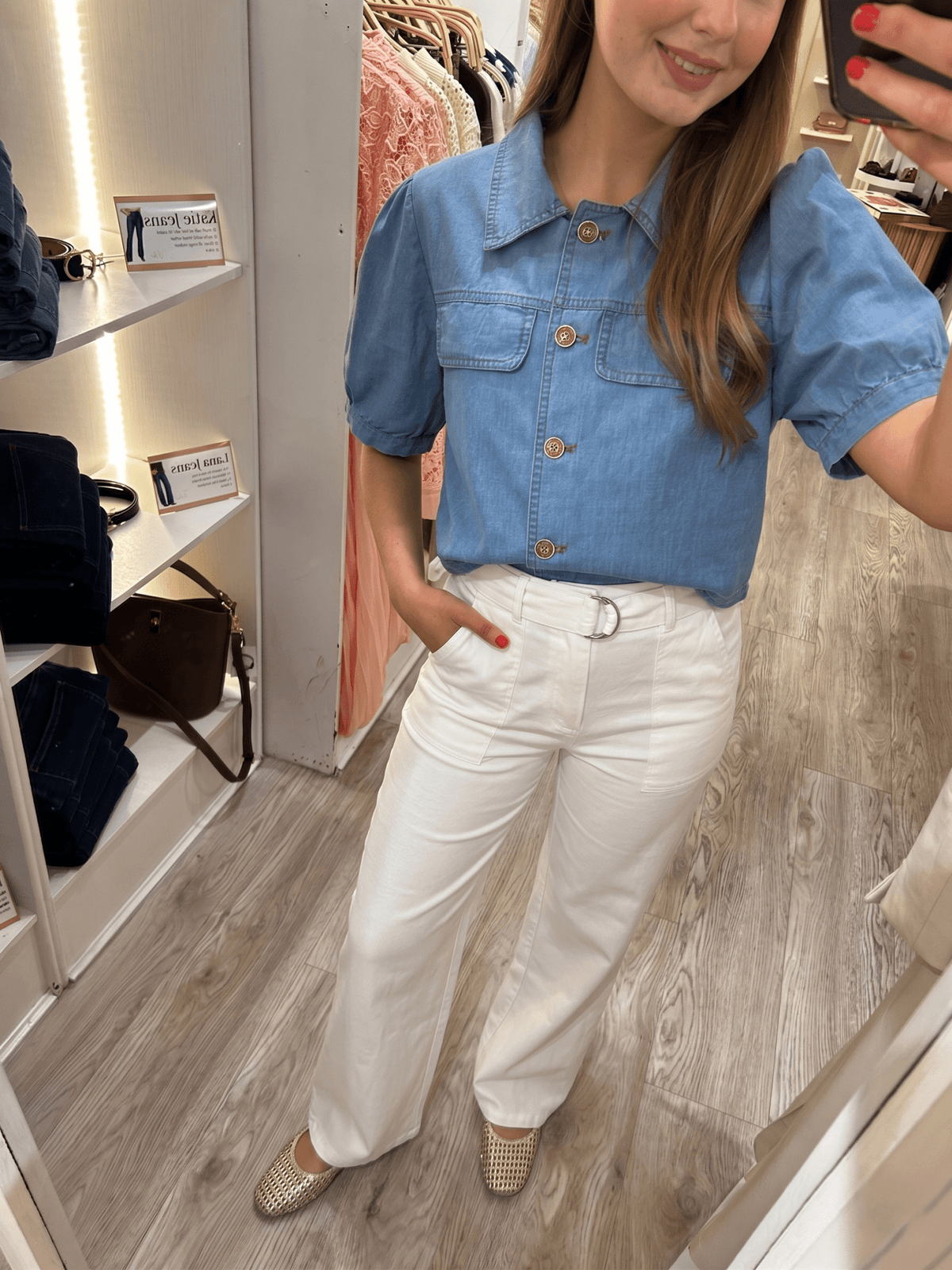 Laura Wide-Leg Trousers - Lily's Boutique