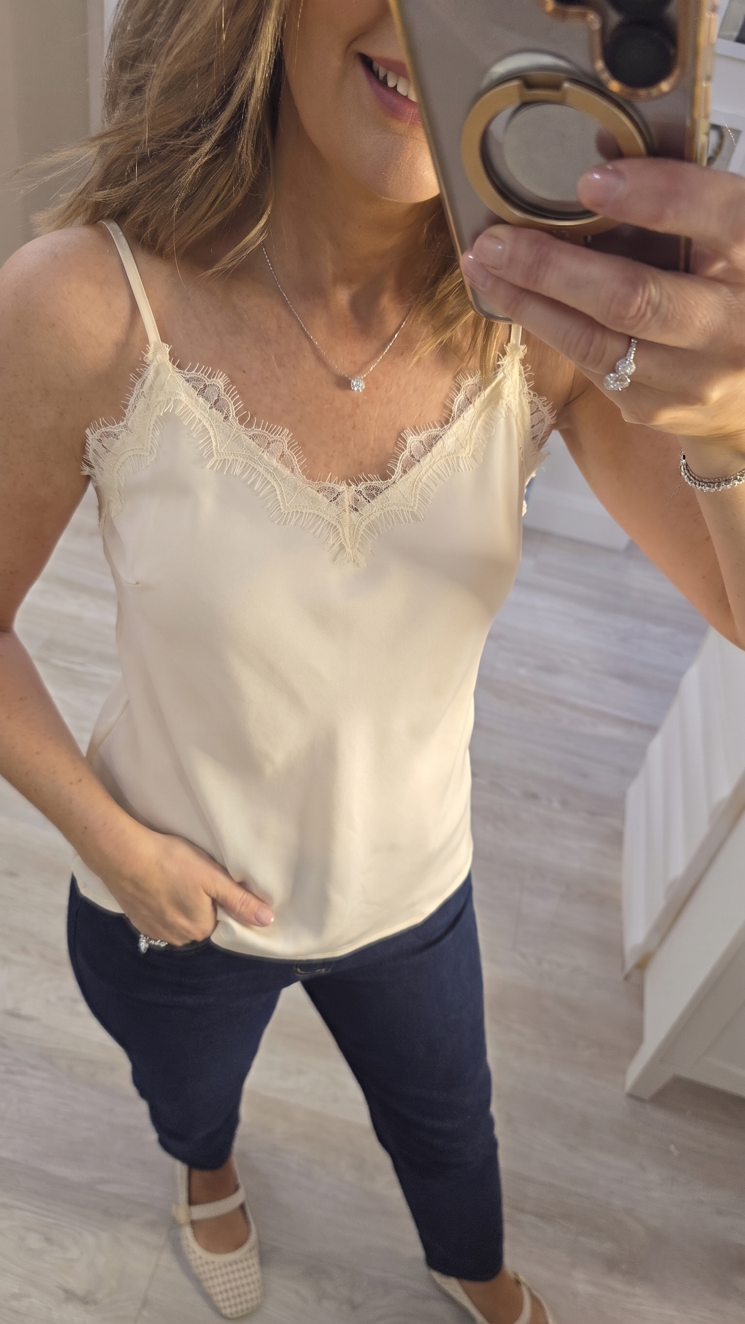 Julie Beige Cami