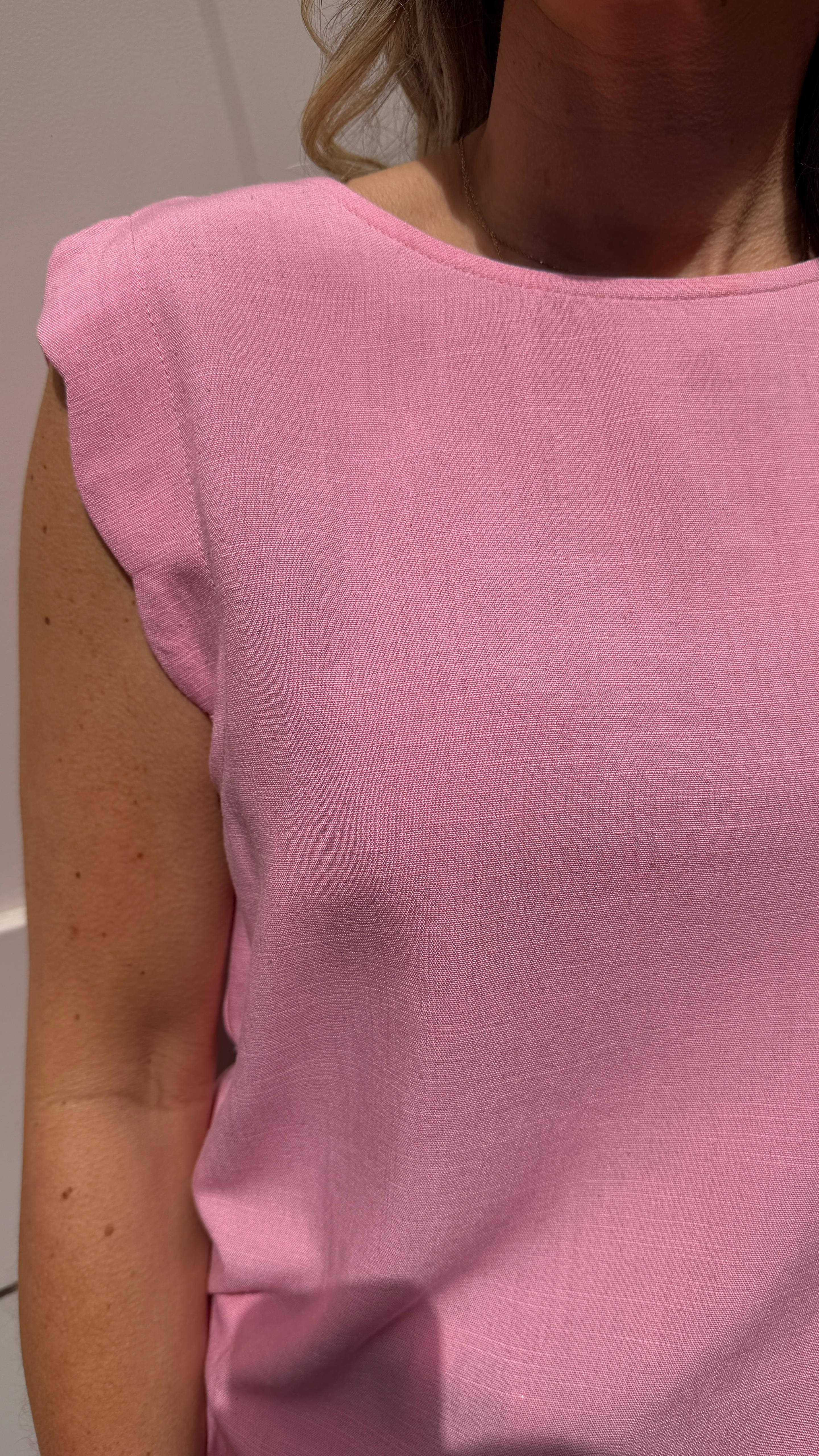 Tracy Pink Vest