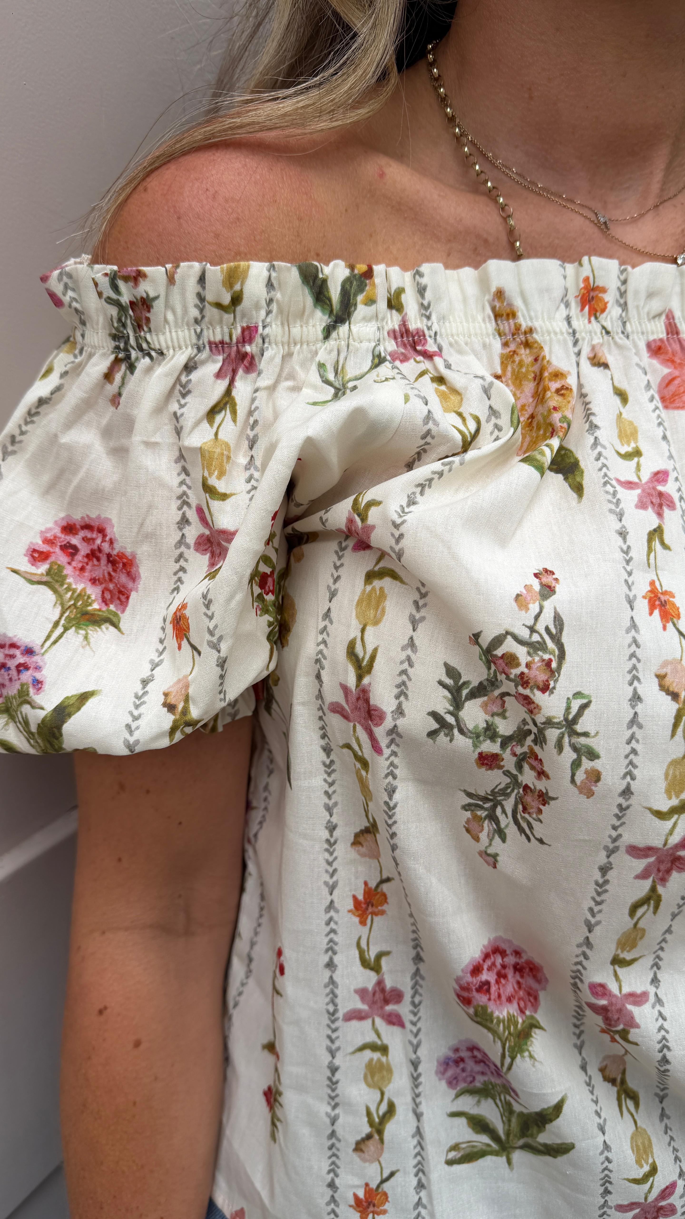 Una Floral Top