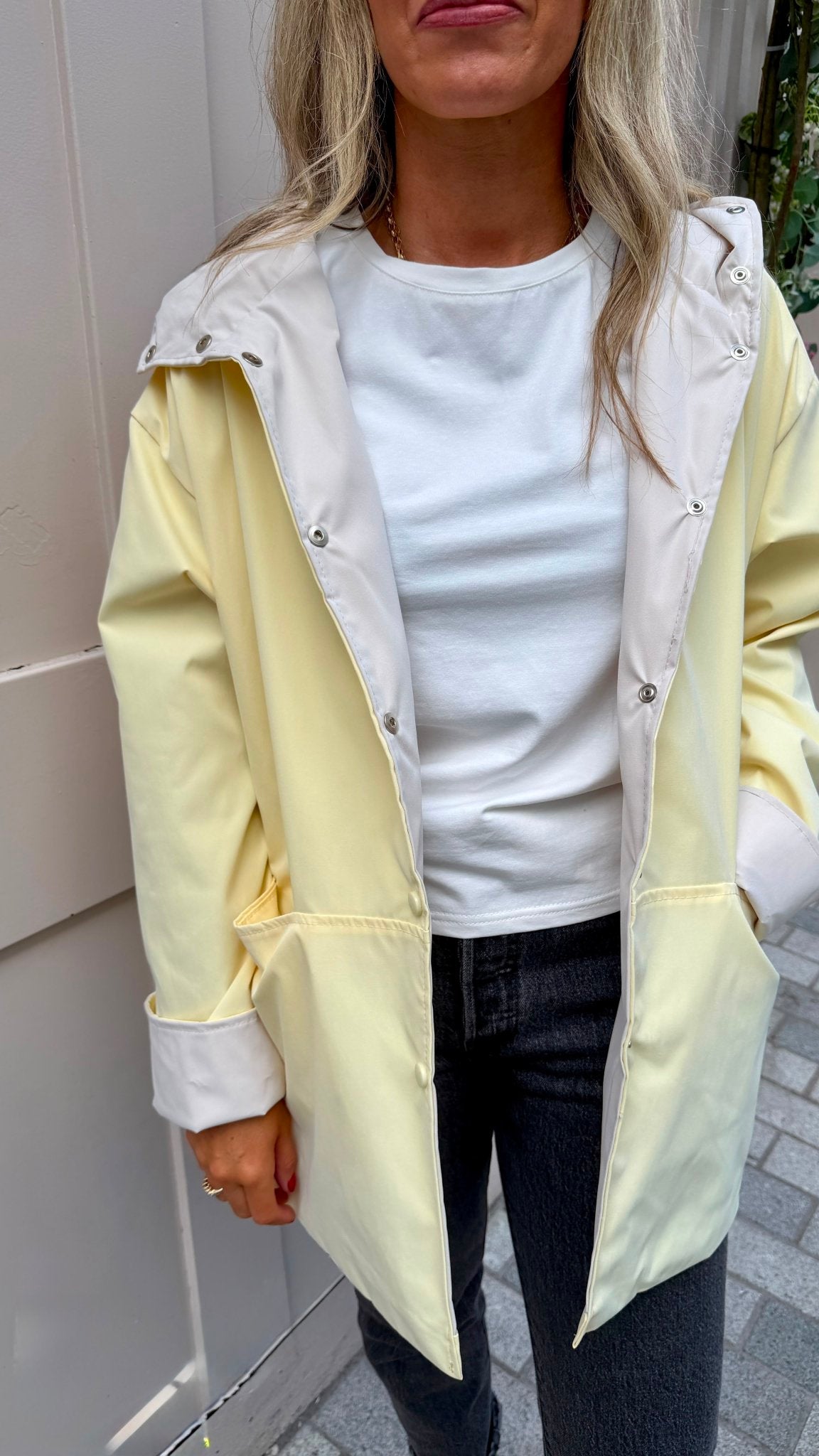 Rebecca Hooded Mac - Lily's Boutique
