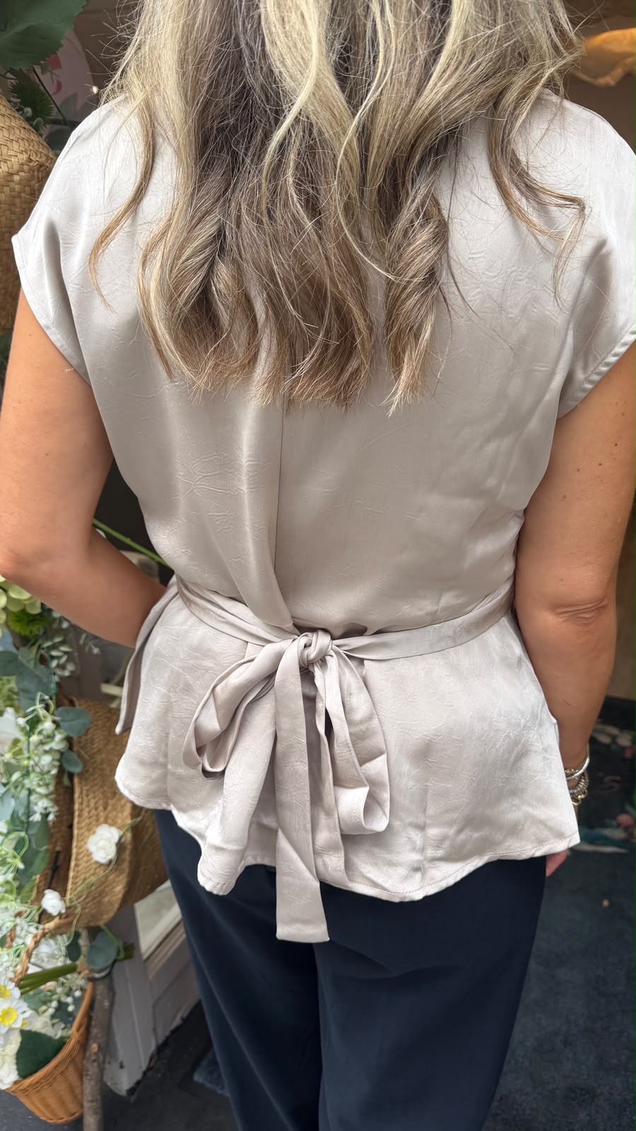 Berni Taupe Top
