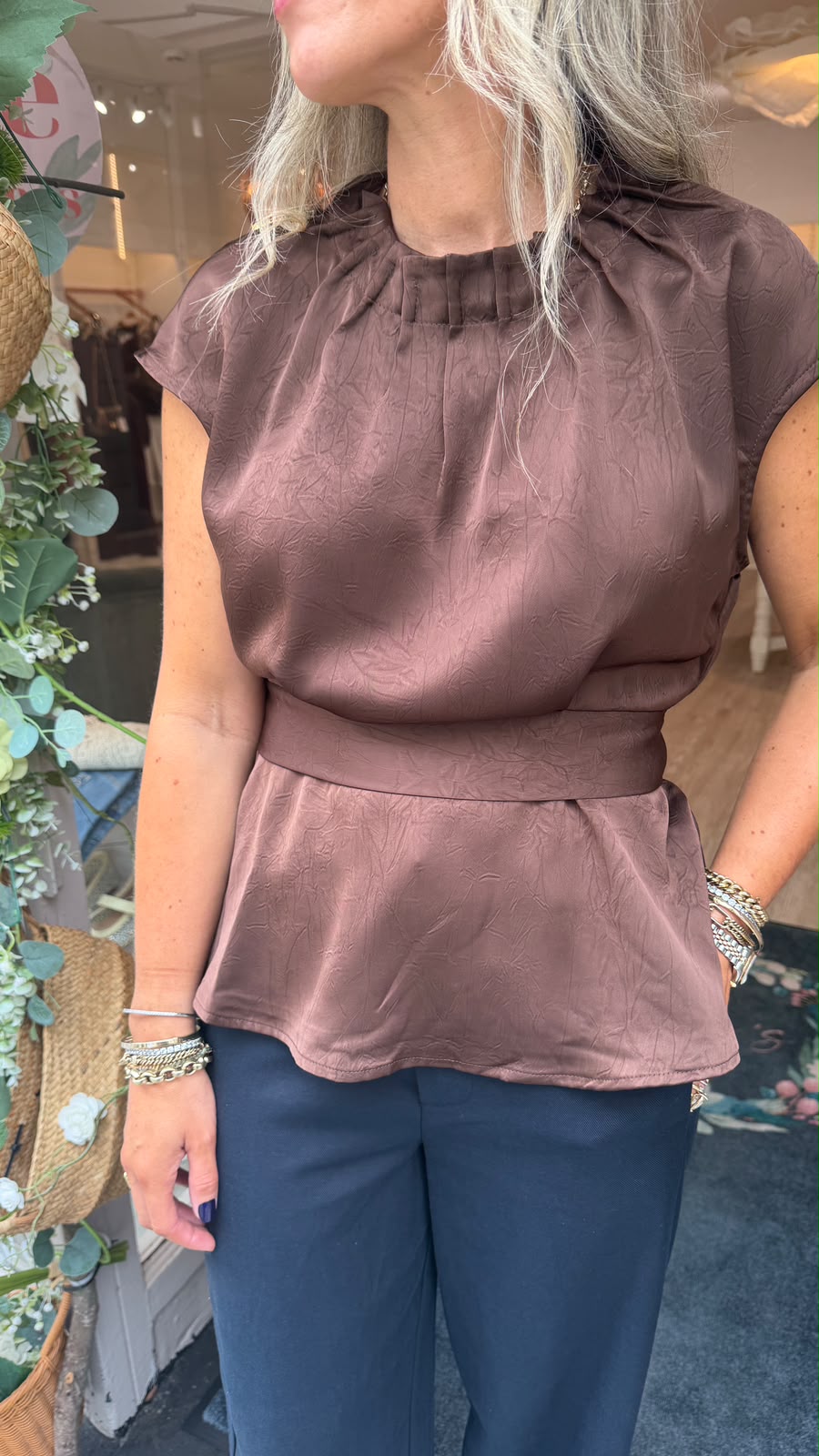 Berni Brown Top