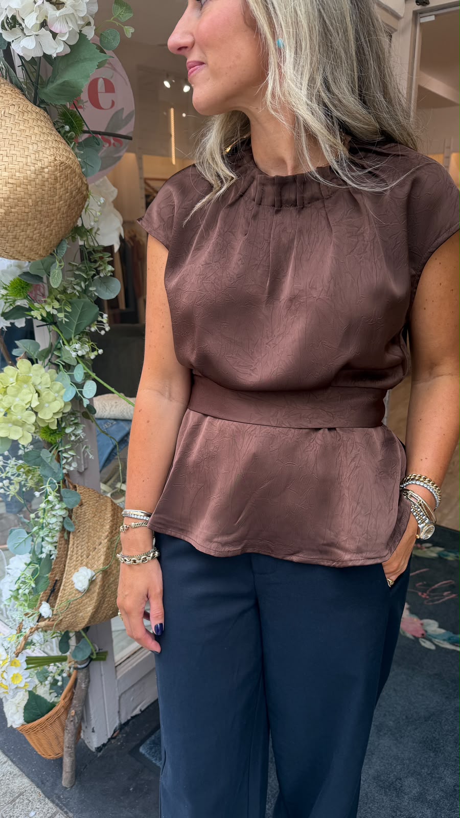 Berni Brown Top