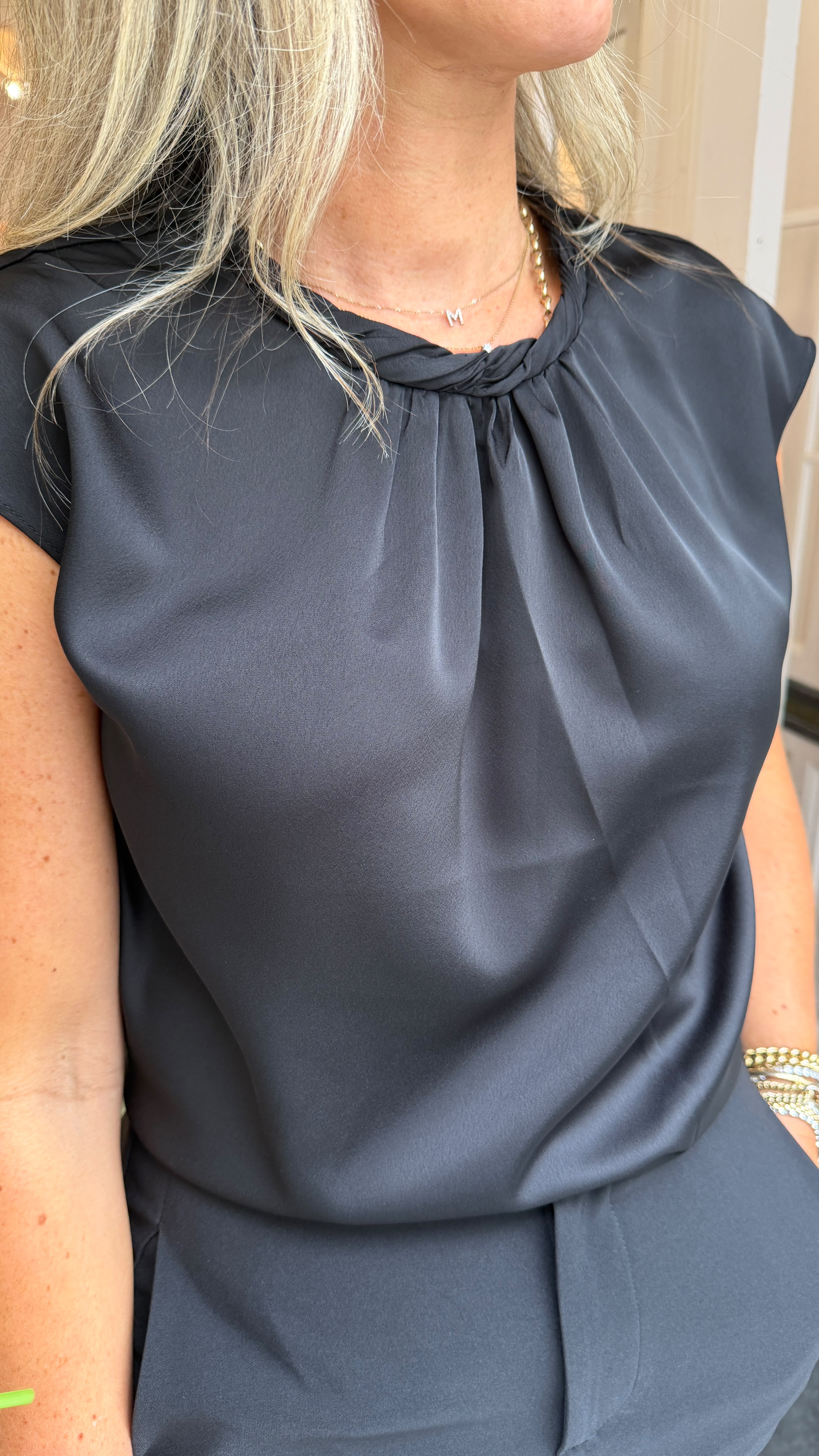 Jackeline Black Top