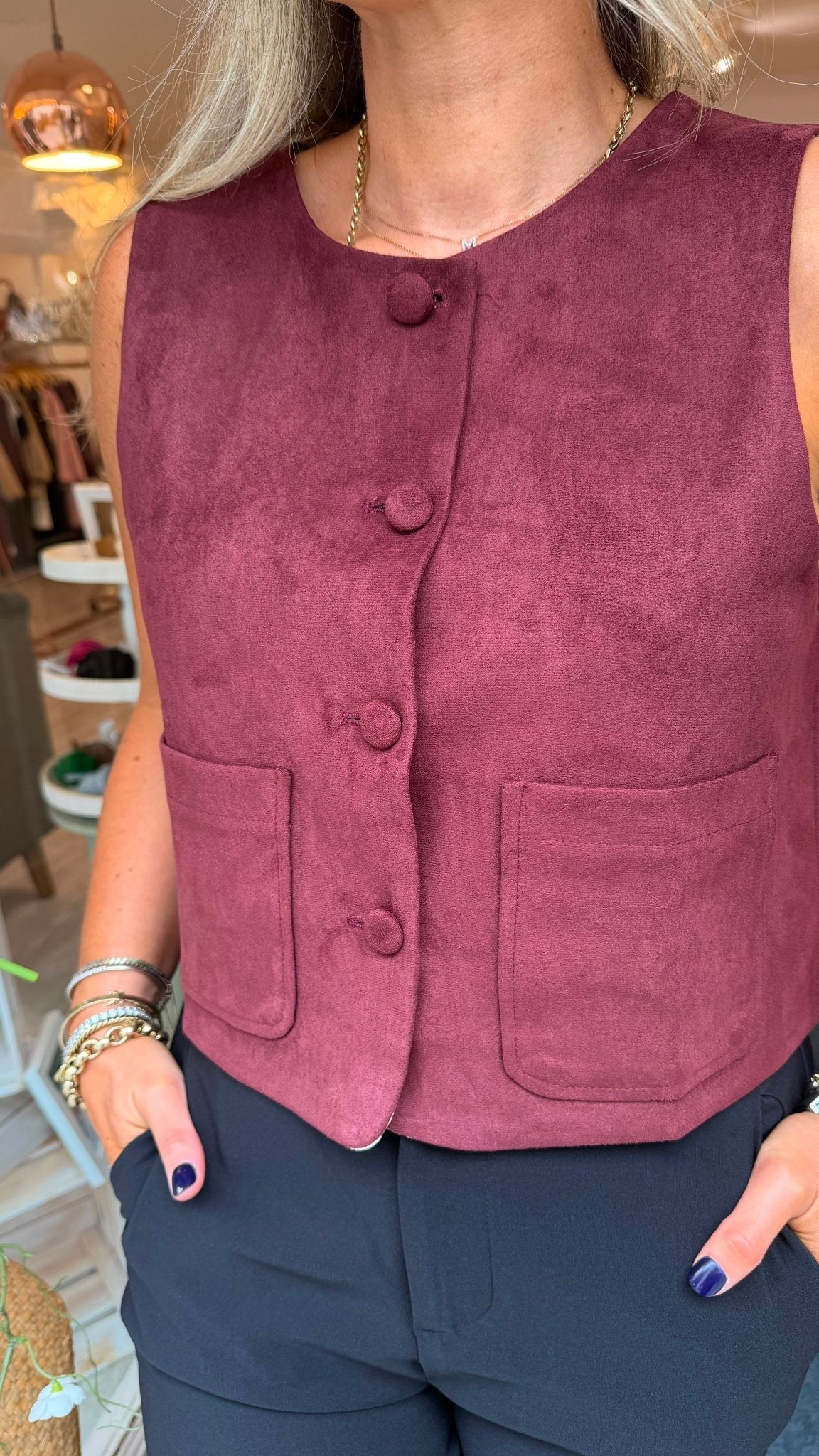 Daisy Waistcoat - Lily's Boutique