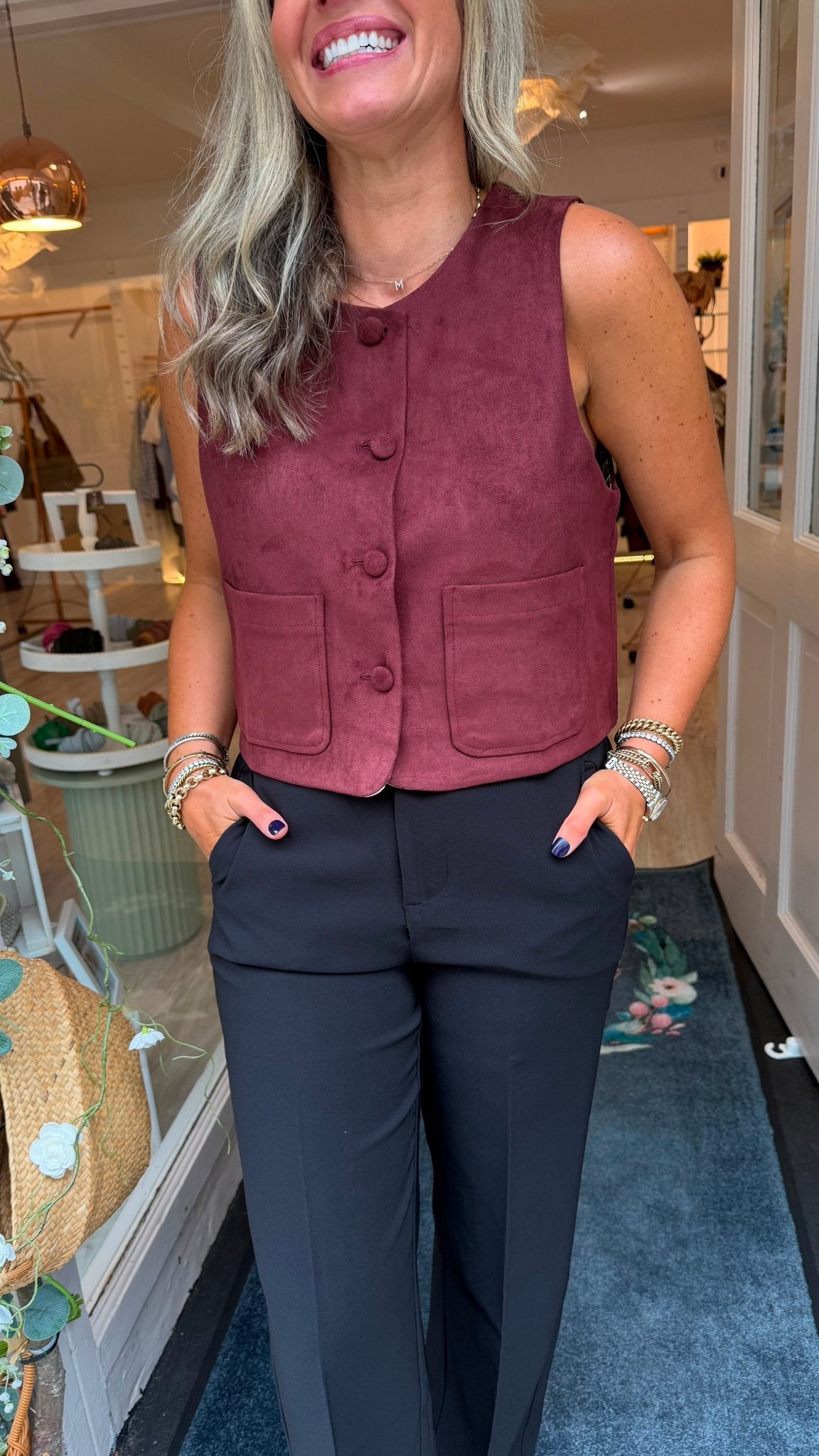 Daisy Waistcoat - Lily's Boutique