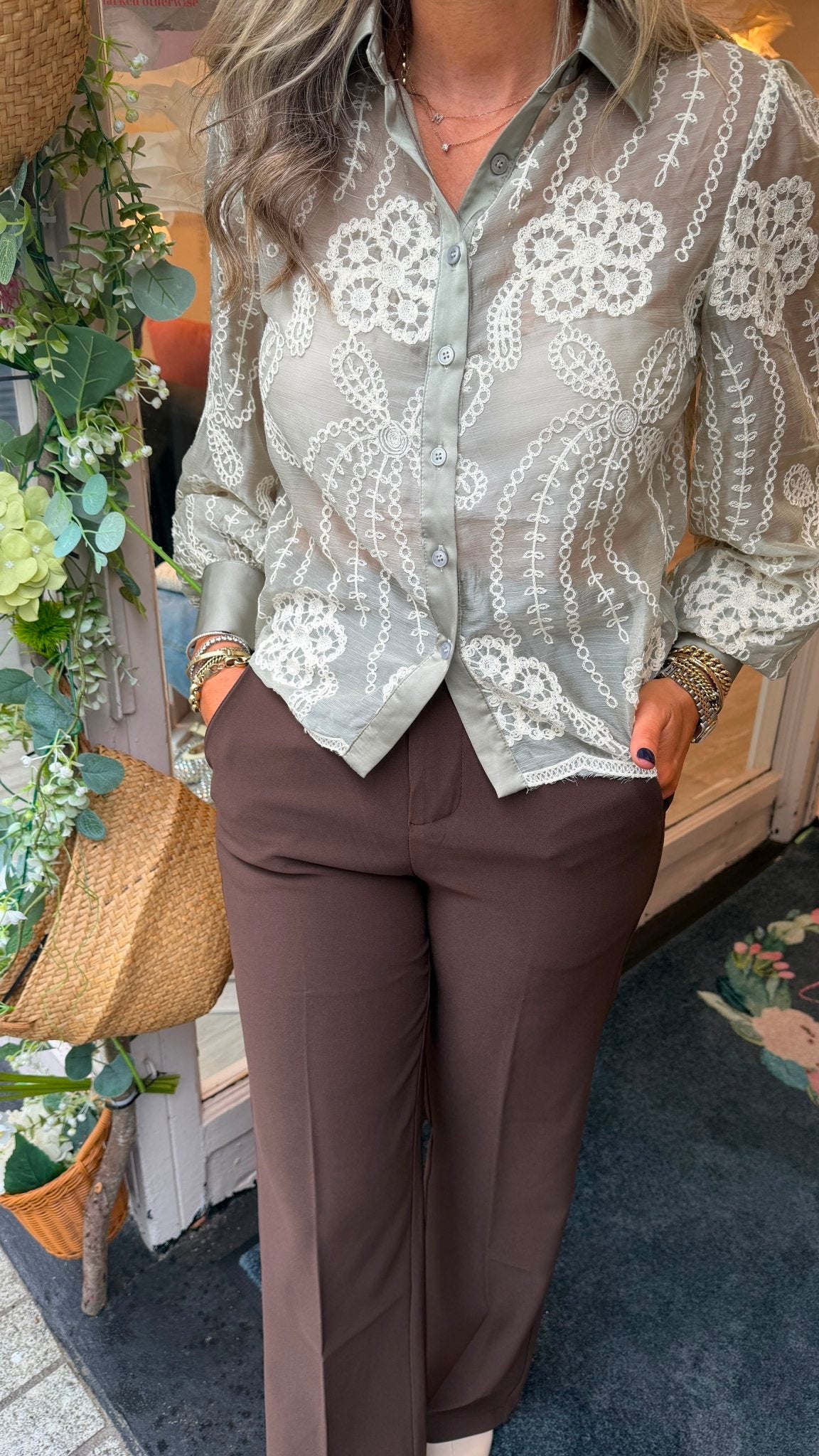 Tia Blouse - Lily's Boutique