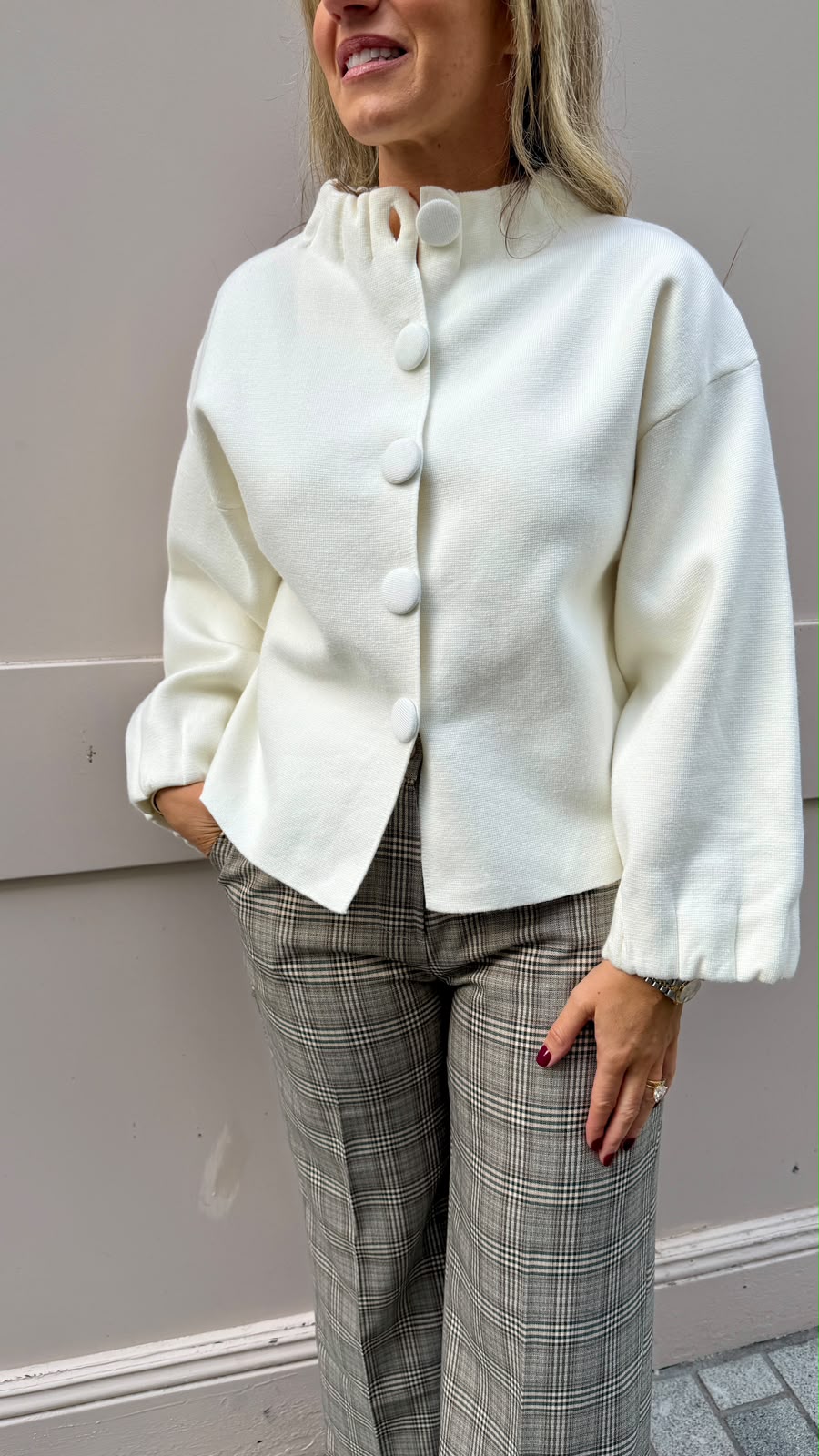 Grace Cream Cardi