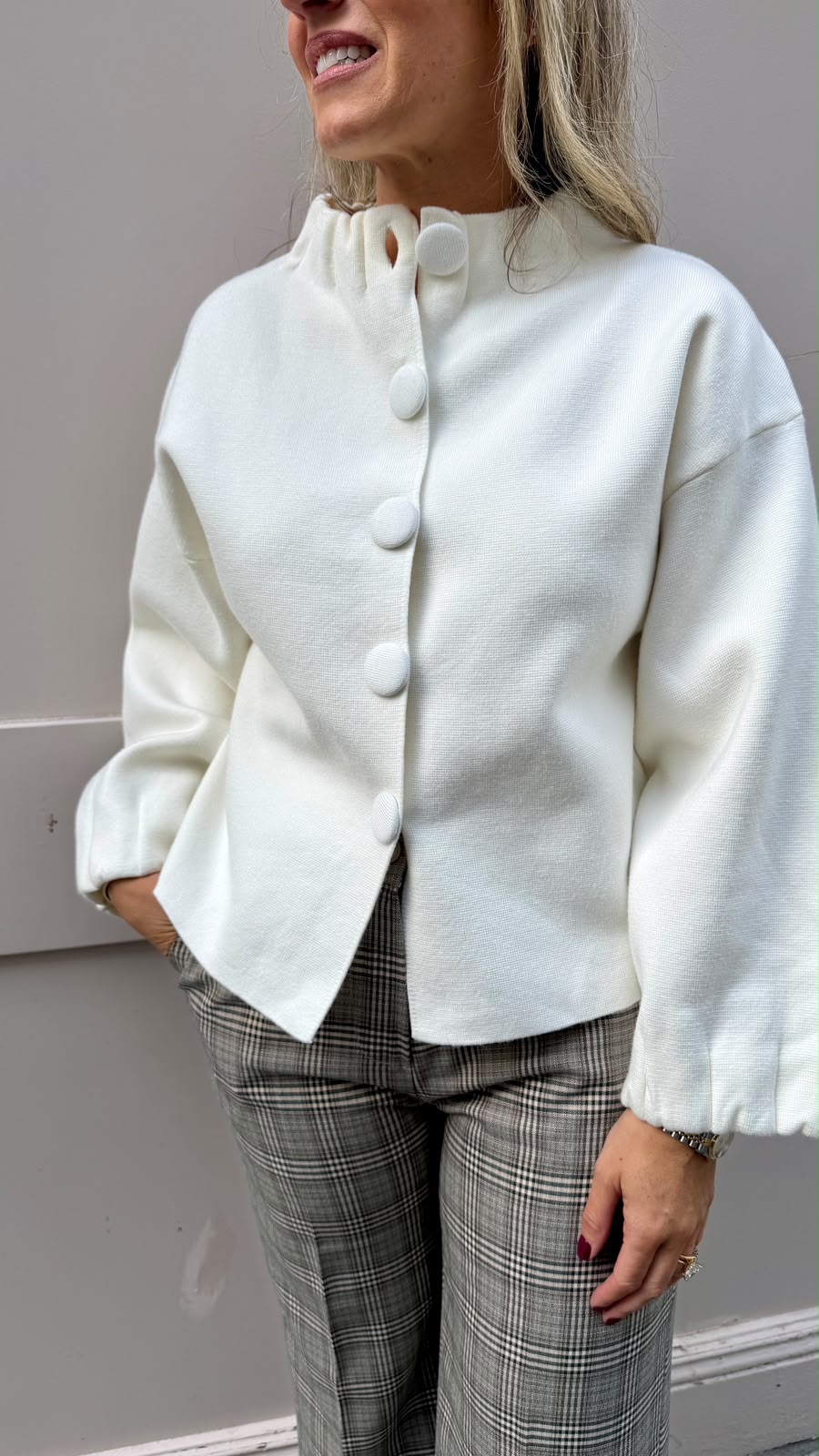 Grace Cream Cardi