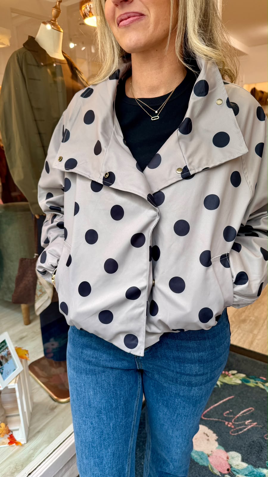 Polly Polkadot Jacket