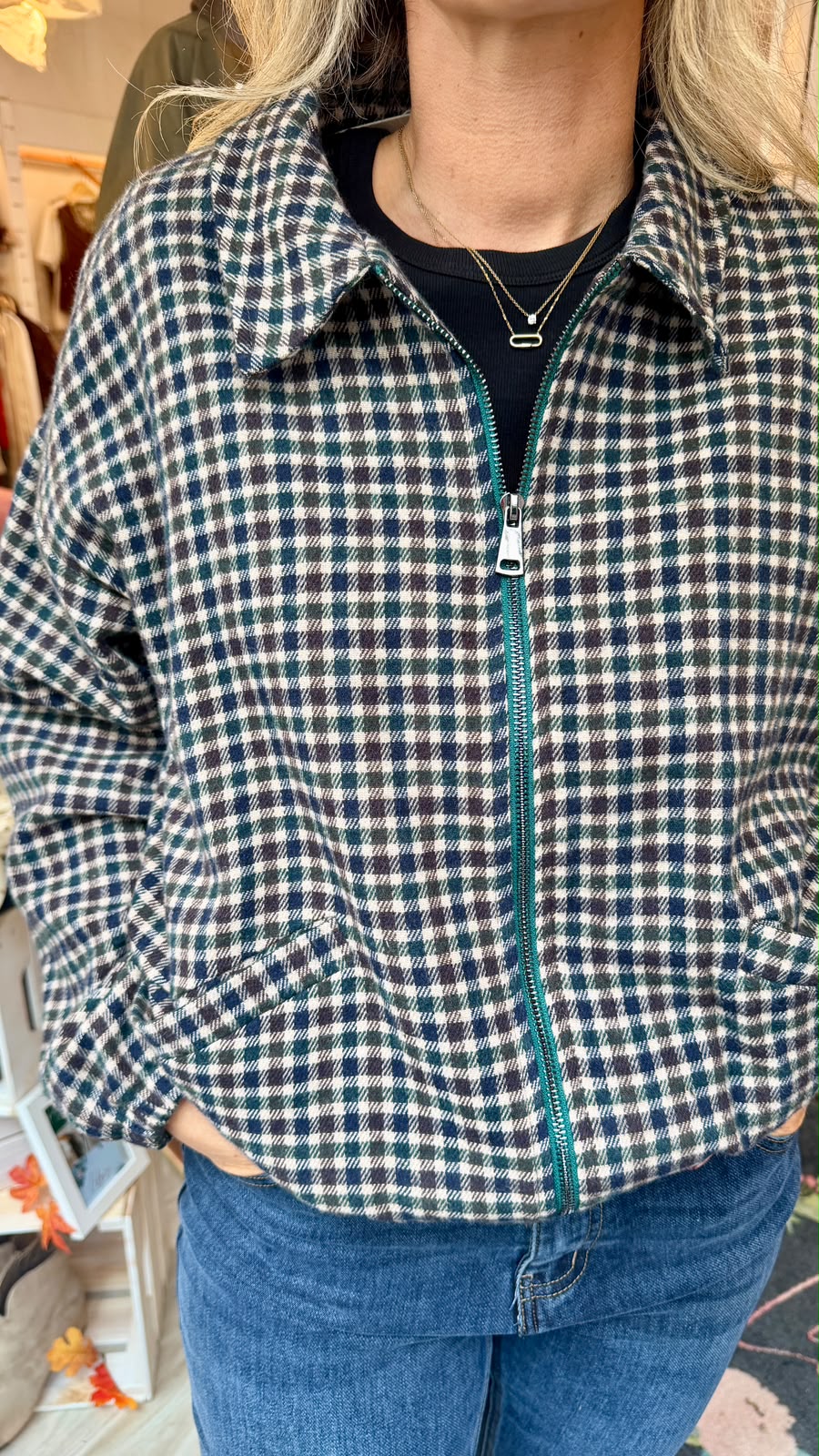 Tara Green Jacket