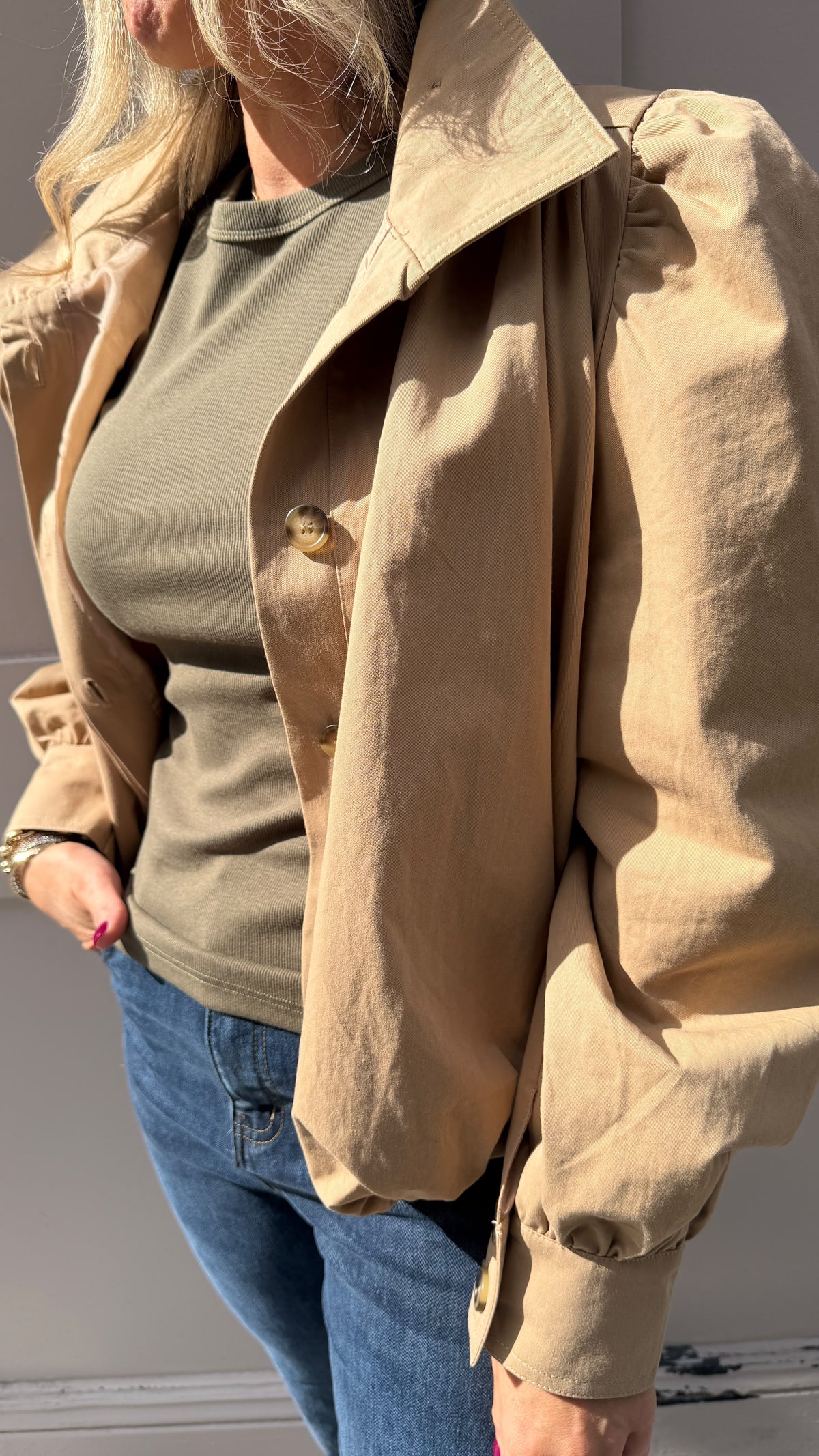Amara Camel Jacket