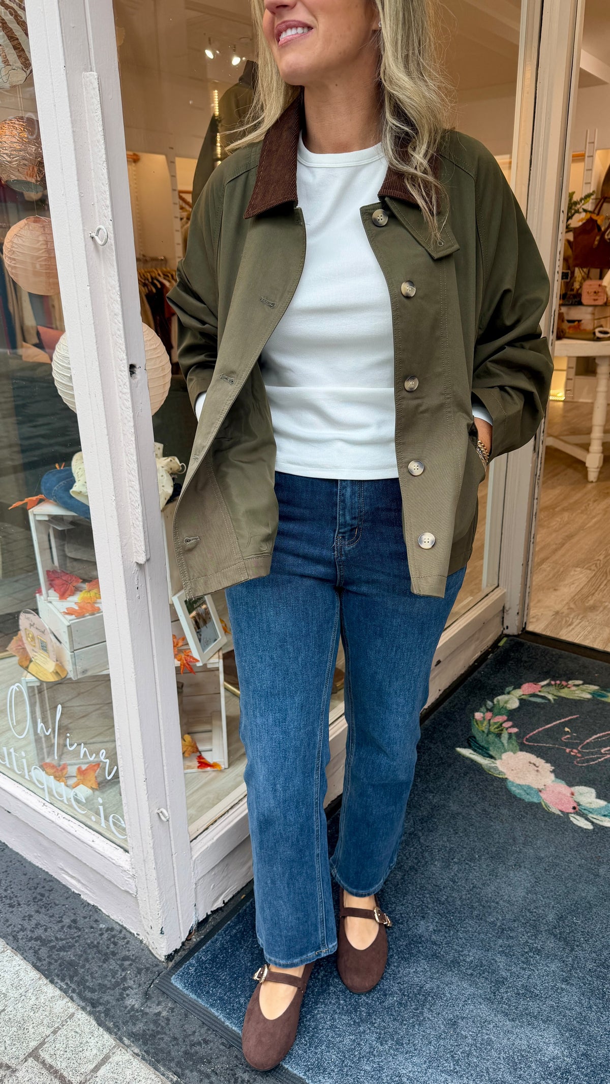 Julia short Trench Jacket