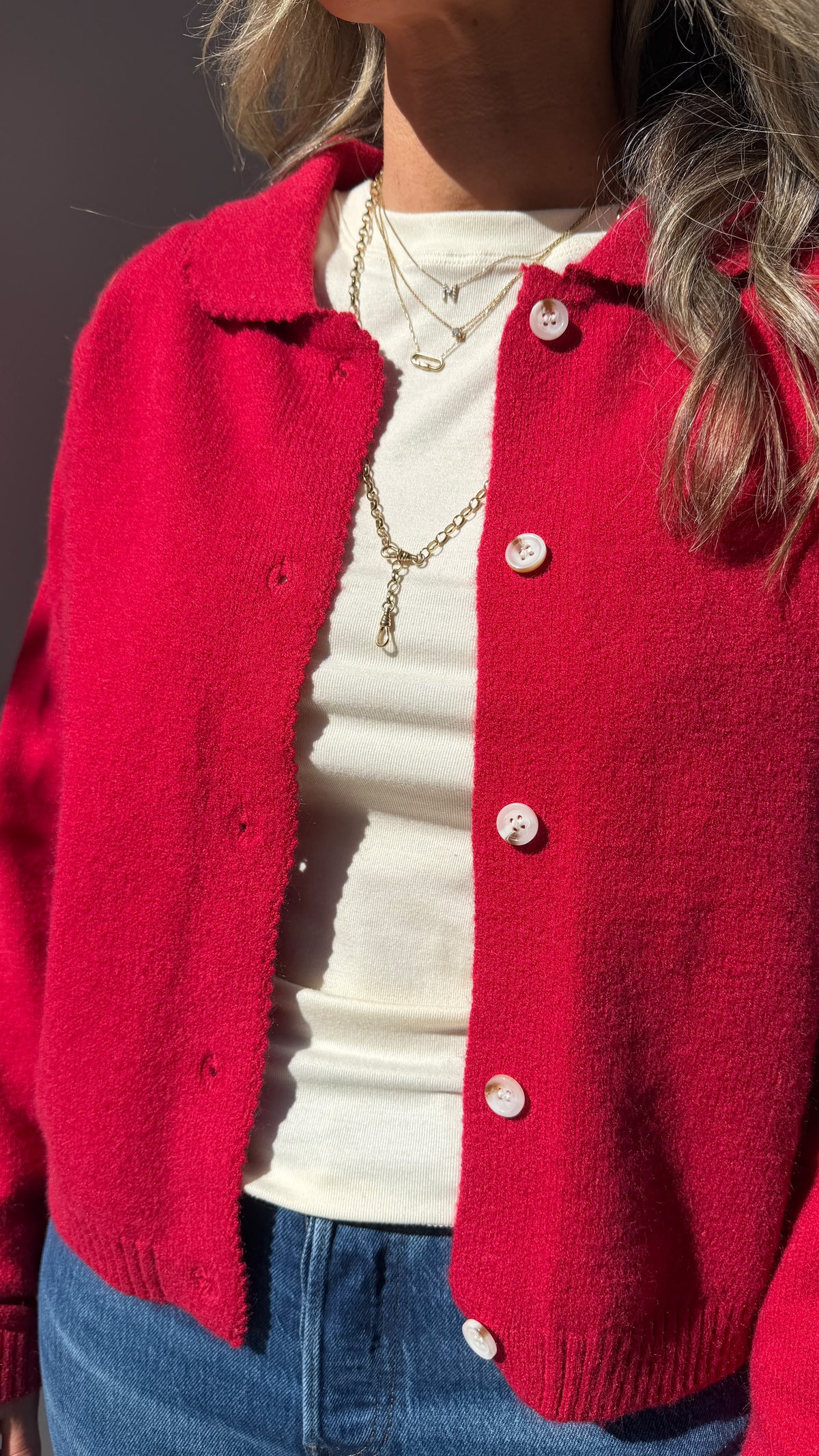 Ruby Cardi