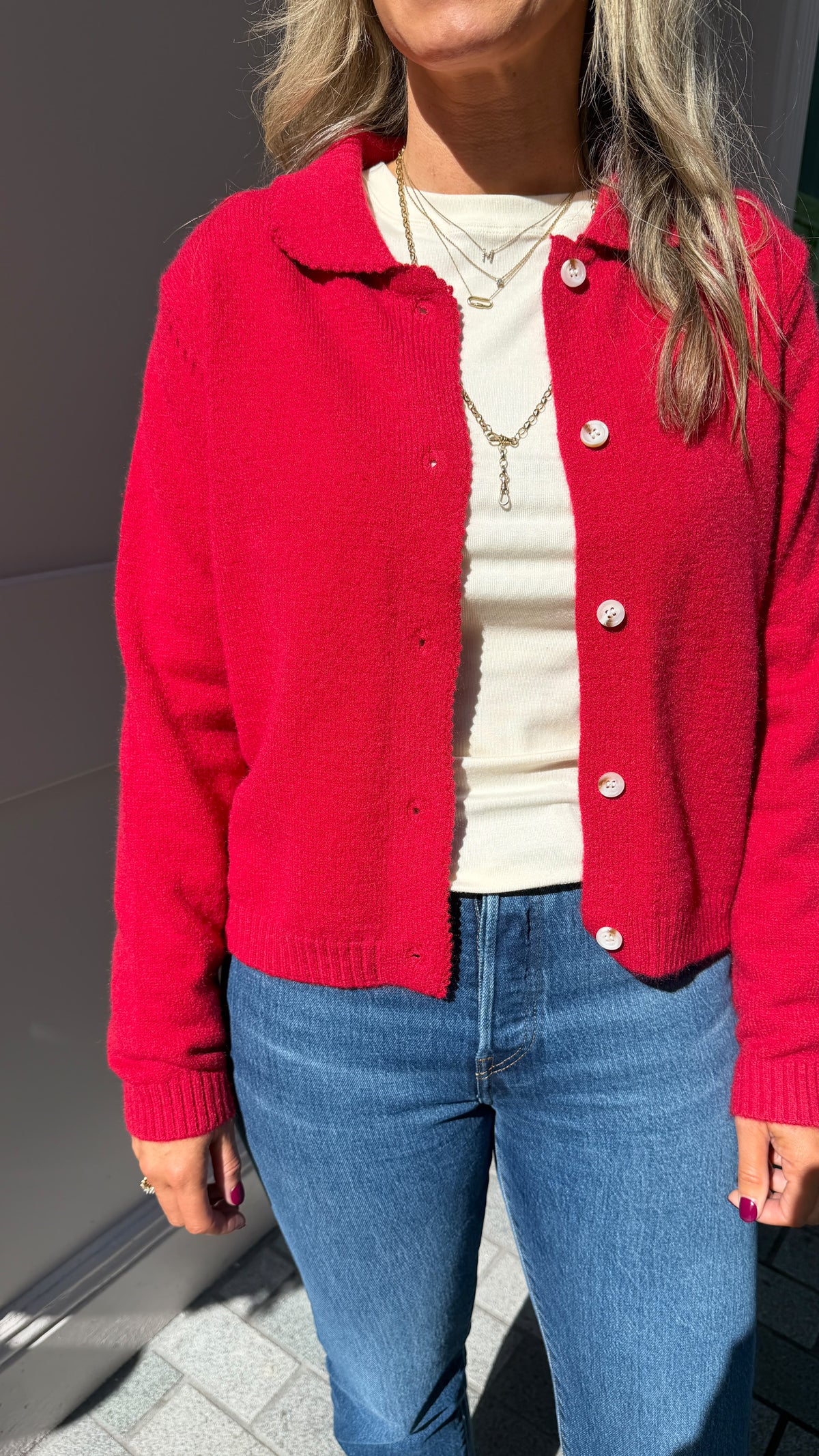 Ruby Cardi