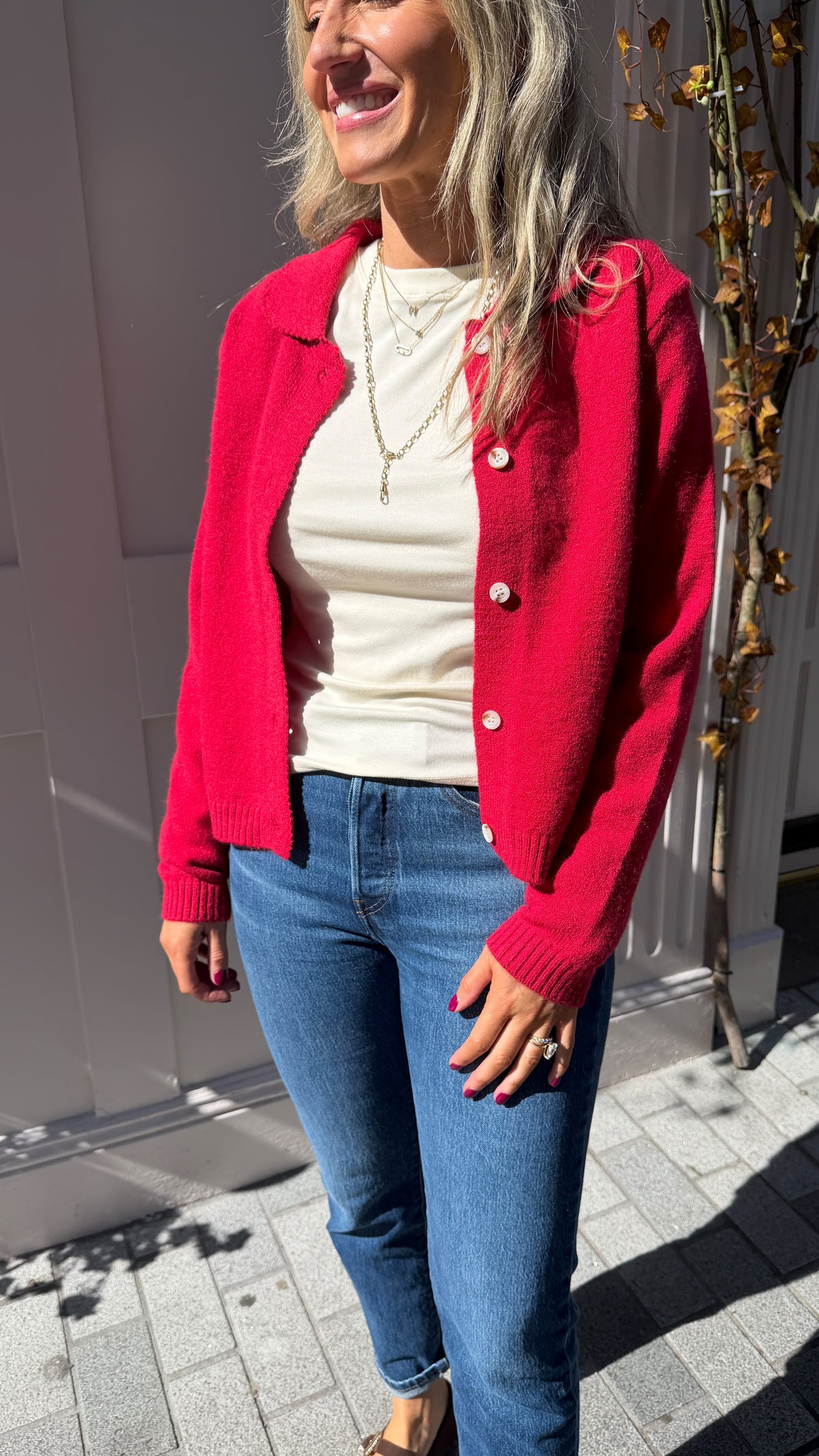 Ruby Cardi