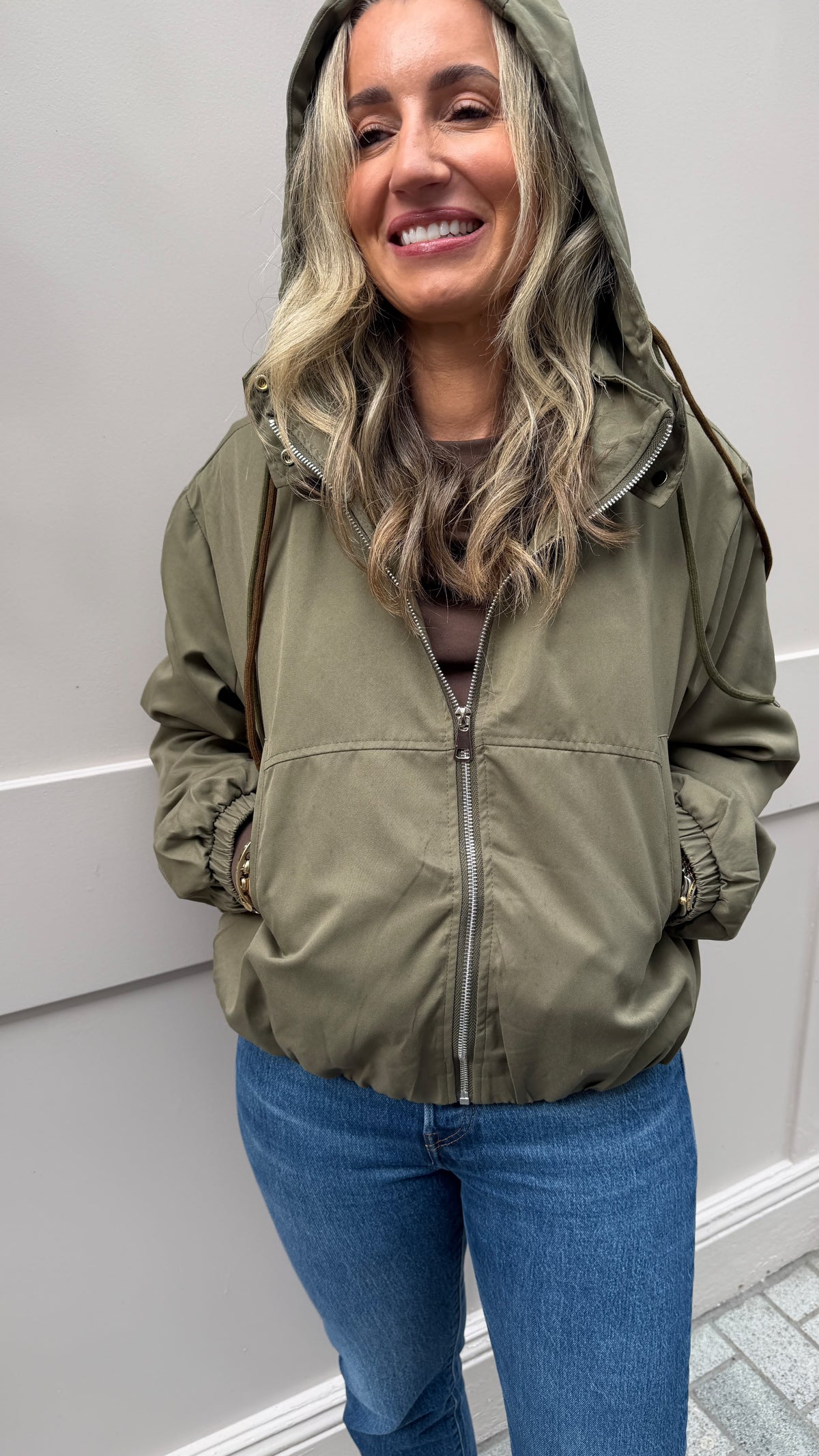 Emma Khaki Jacket