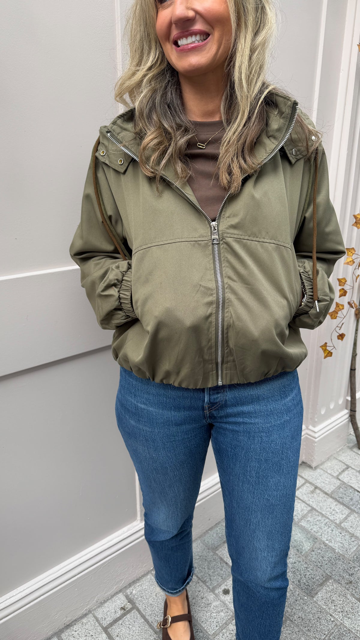 Emma Khaki Jacket