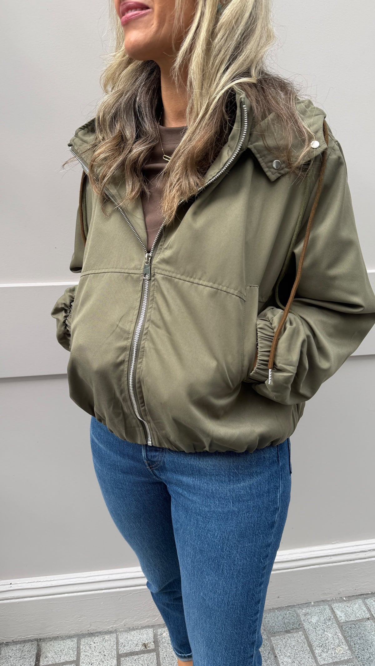 Emma Khaki Jacket