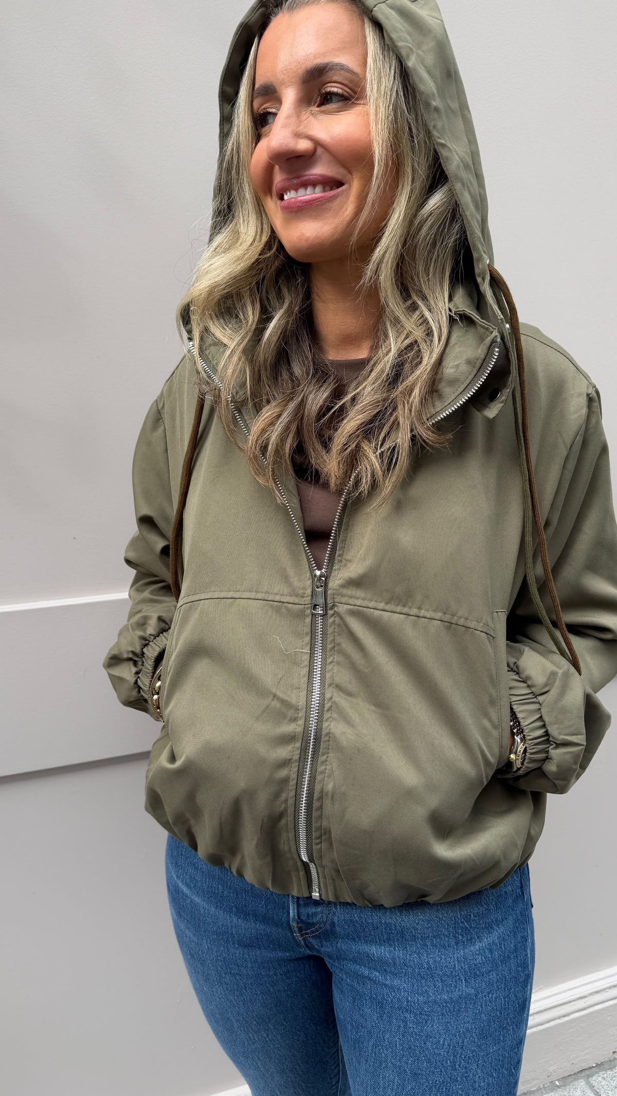 Emma Khaki Jacket