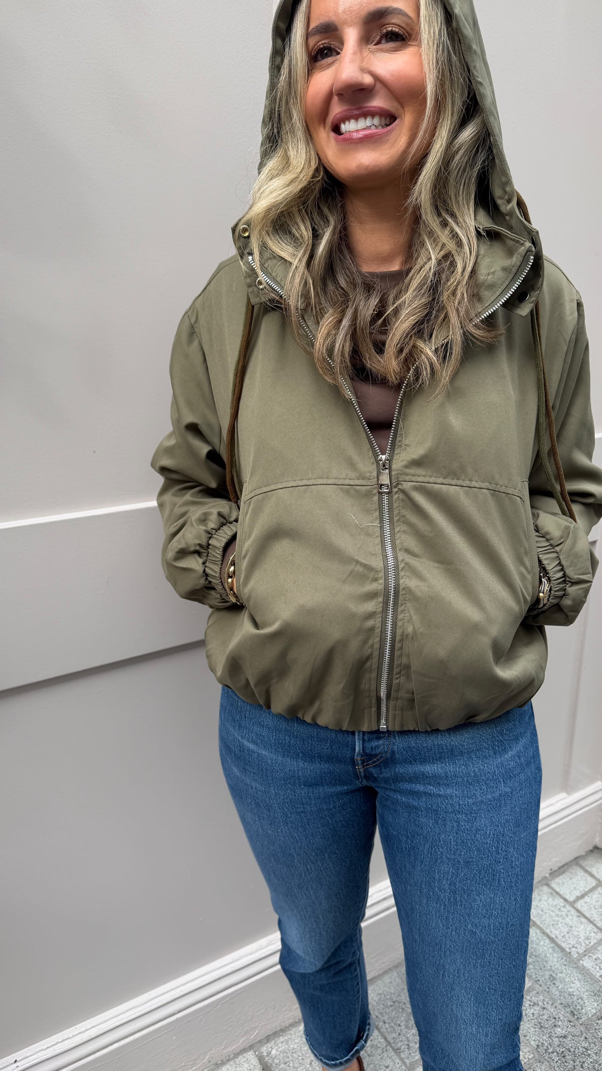 Emma Khaki Jacket