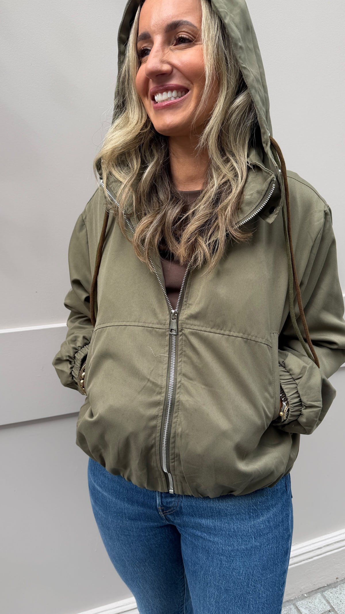 Emma Khaki Jacket