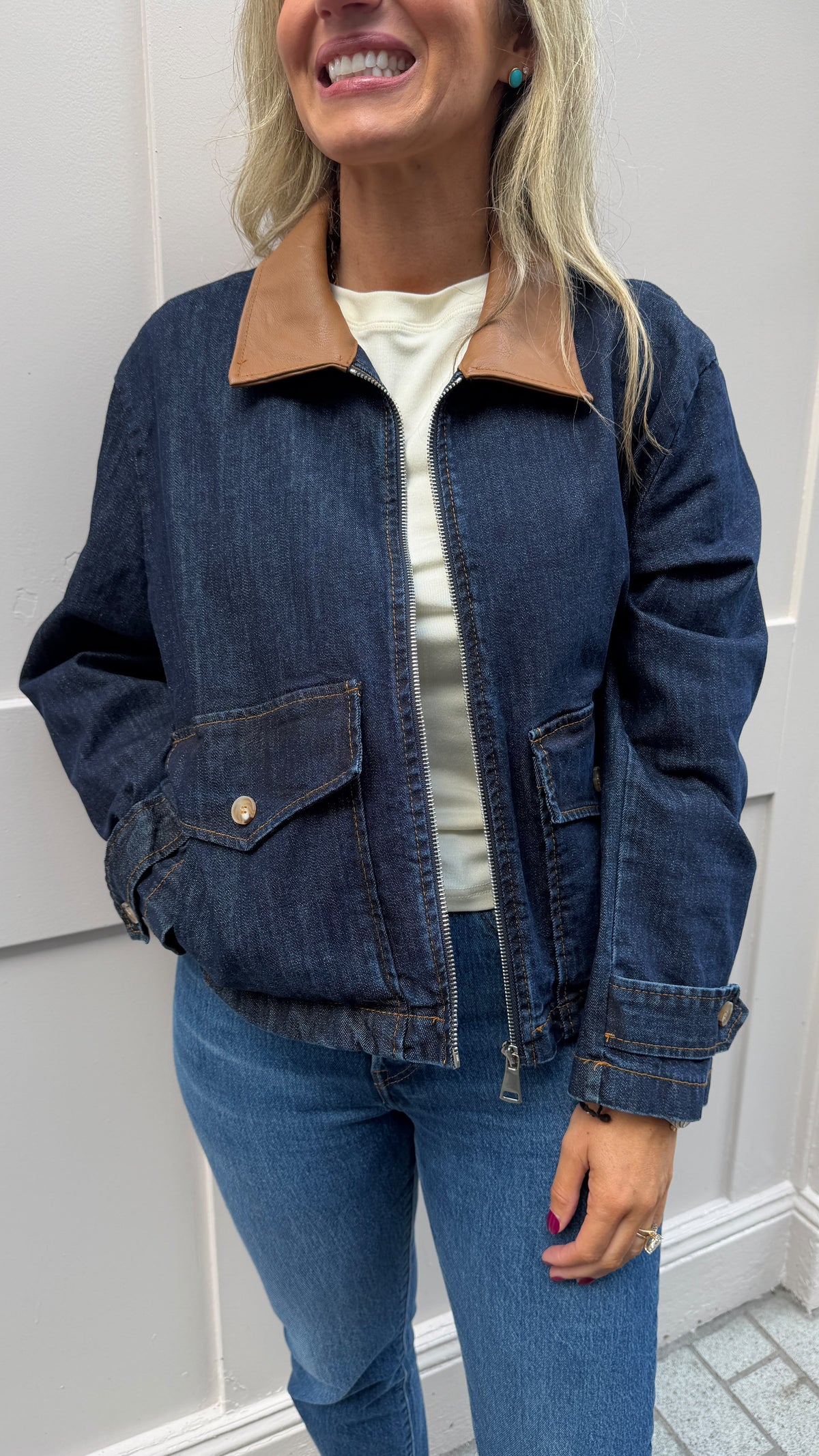 Daisy Denim Jacket