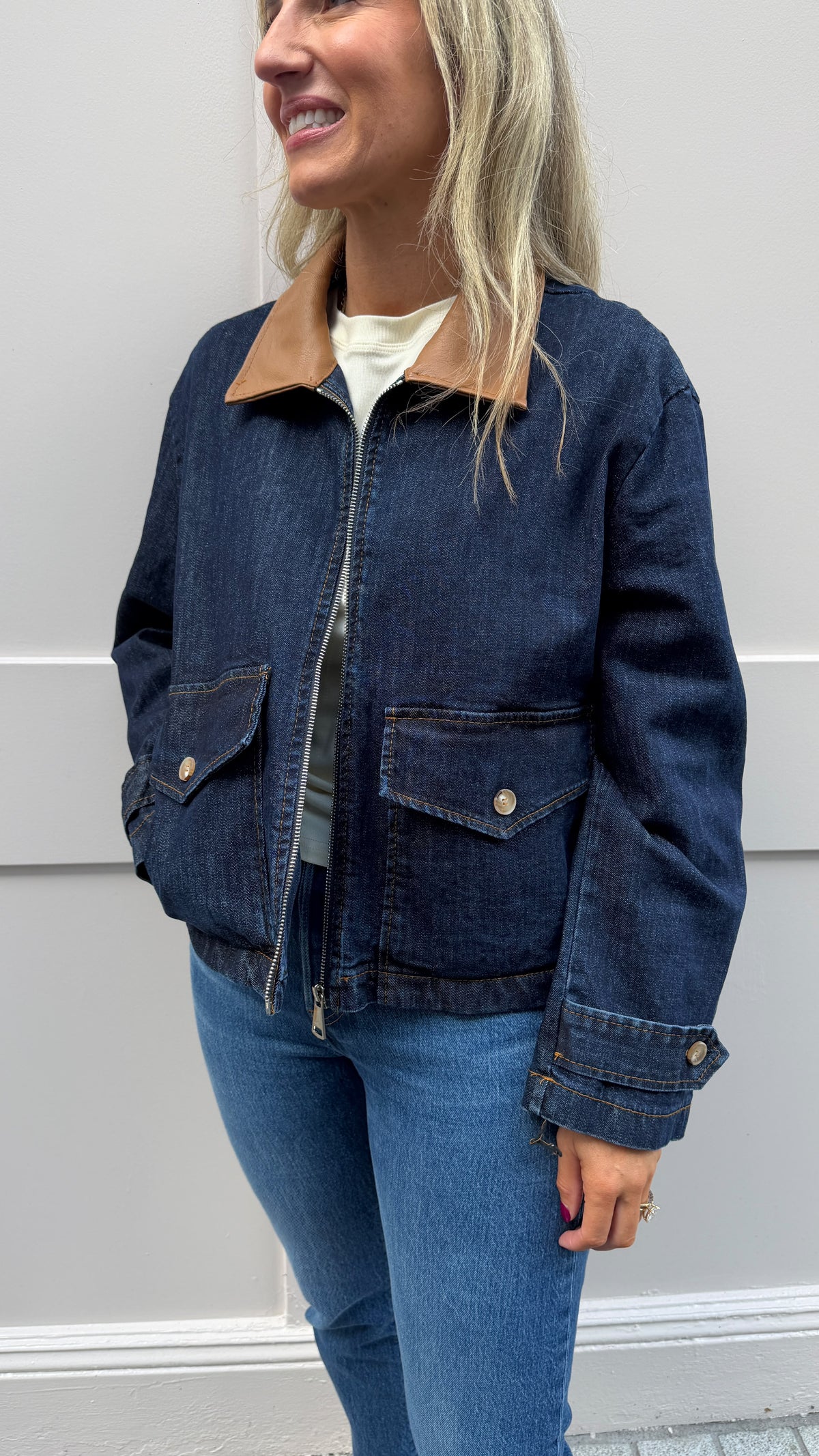 Daisy Denim Jacket
