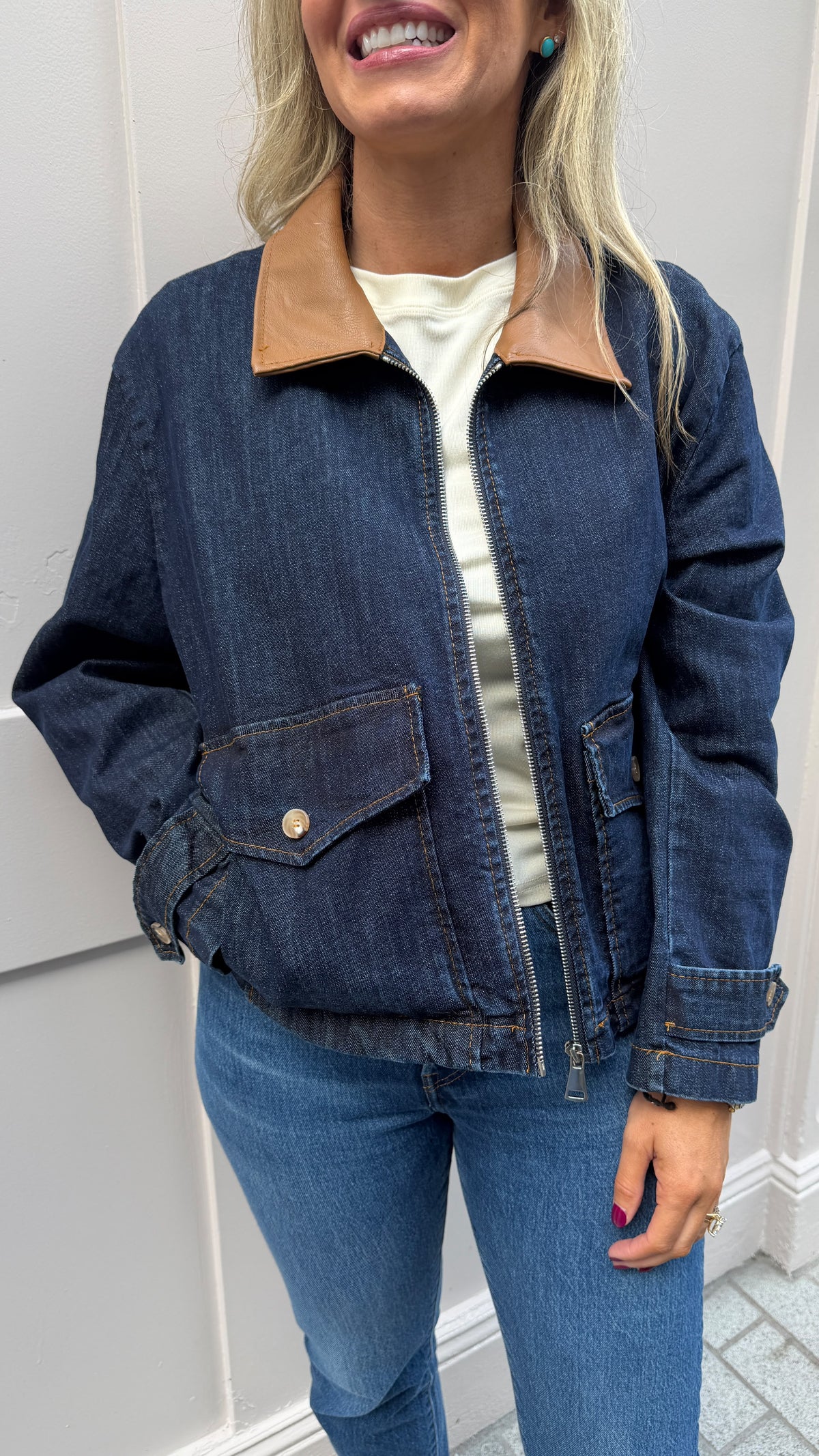 Daisy Denim Jacket