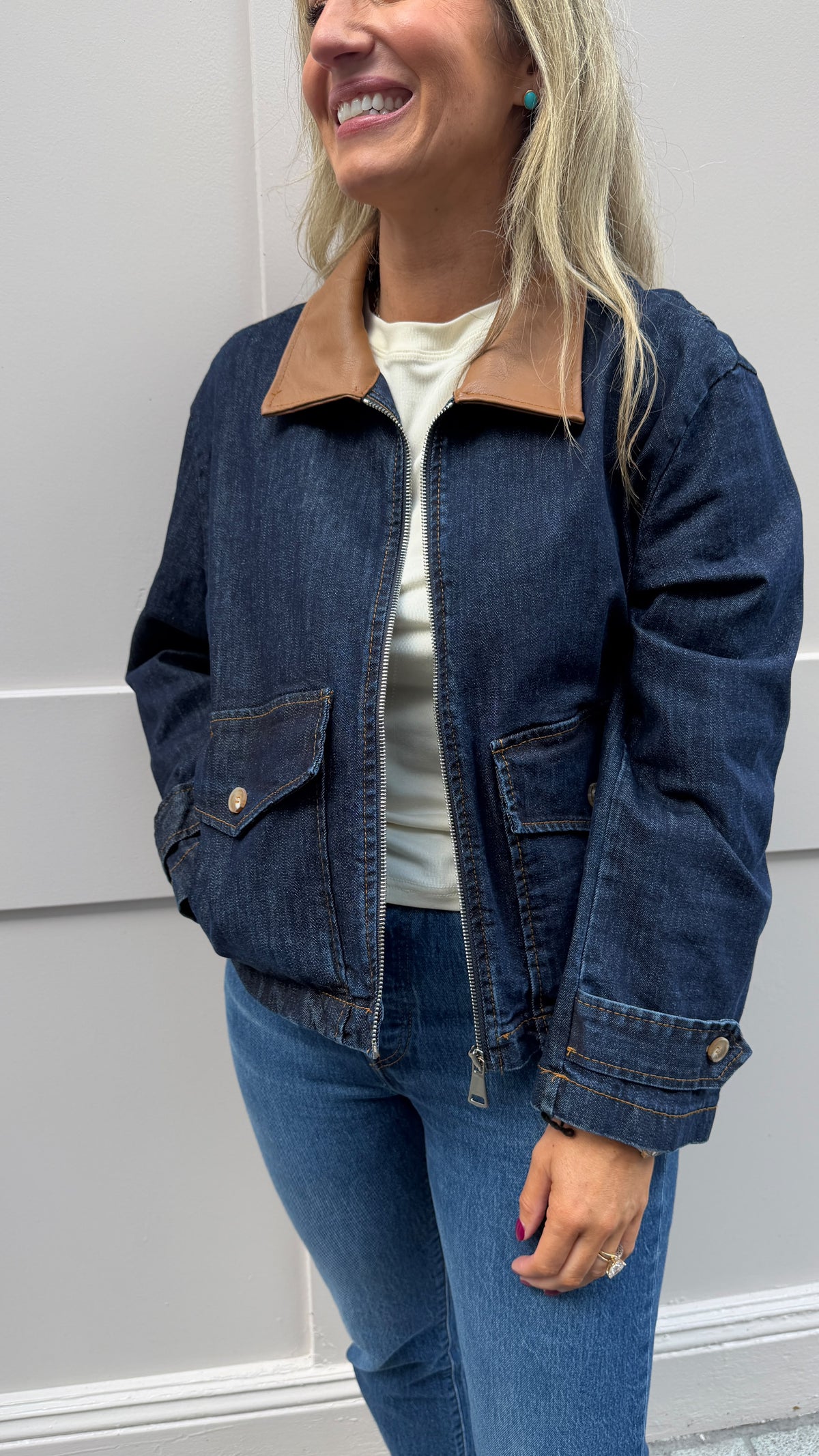 Daisy Denim Jacket