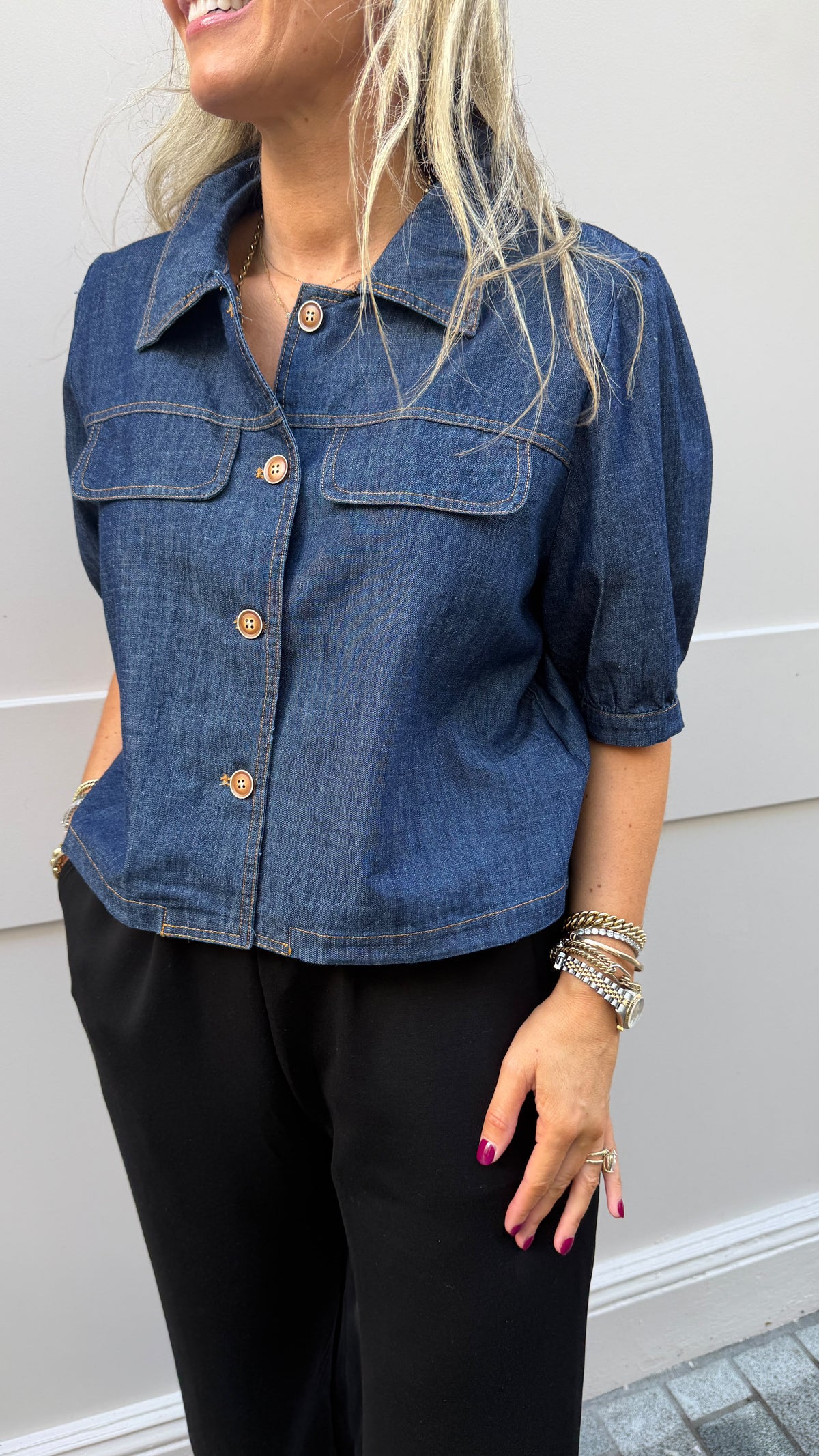 Laura Denim Shirt