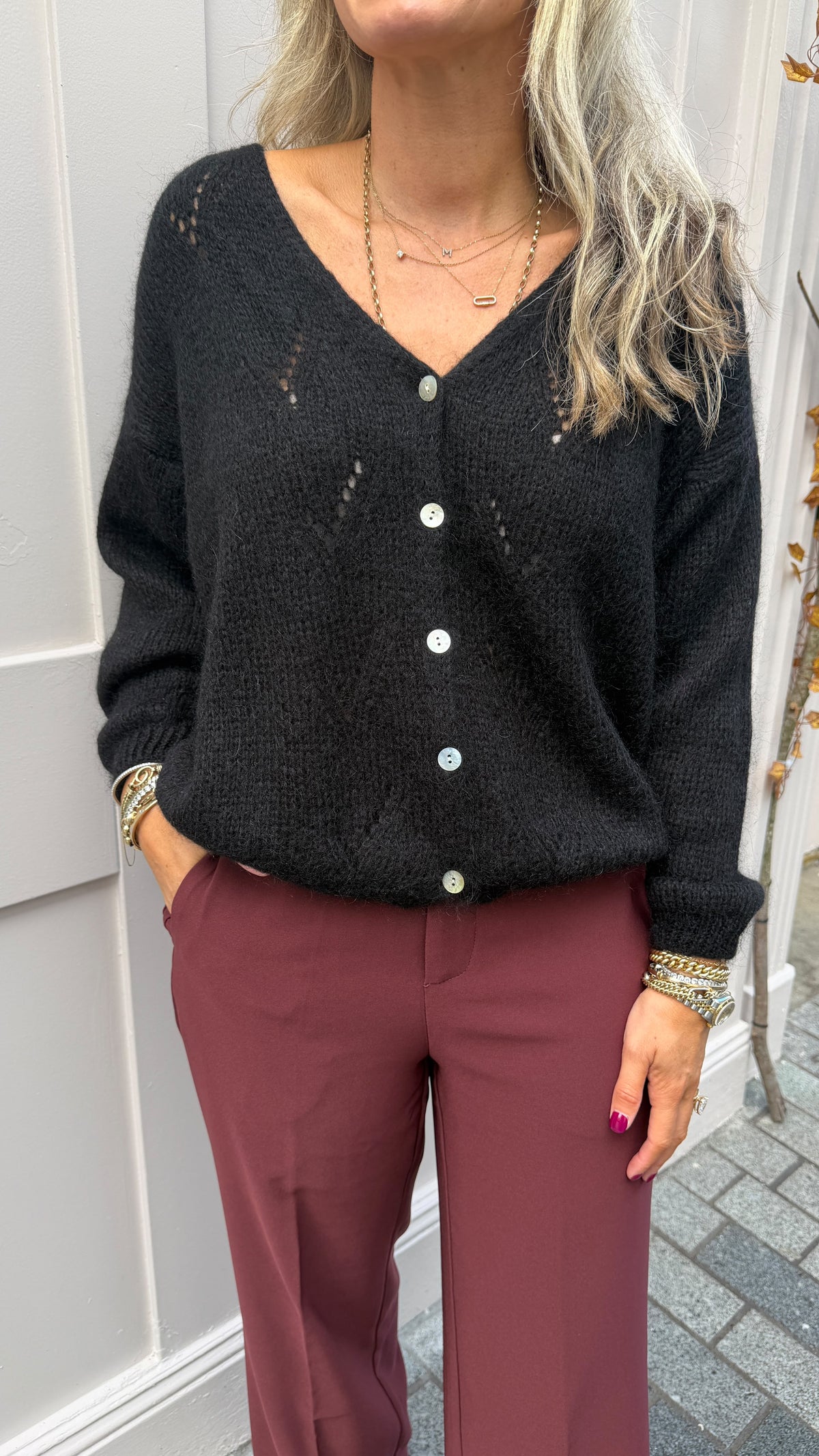 Megan Cardigan Mohair