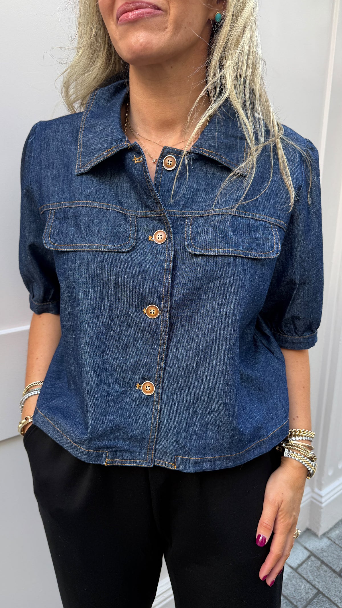 Laura Denim Shirt