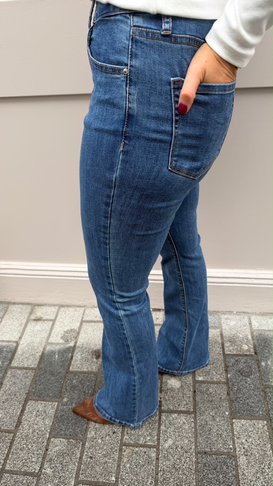 Katie Flared Jeans-by Lily's - Lily's Boutique