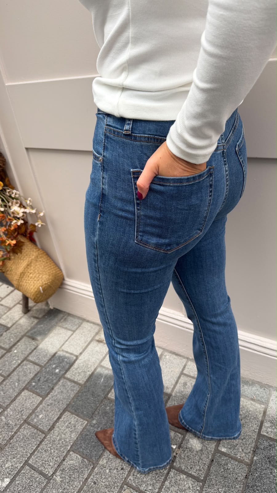 Katie Flared Jeans-by Lily's - Lily's Boutique