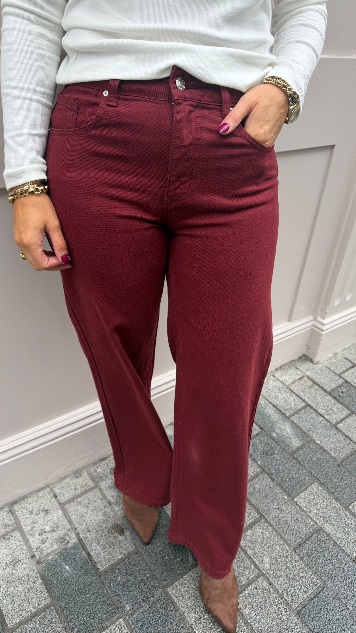 Becka Wide Leg Jeans - Lily's Boutique